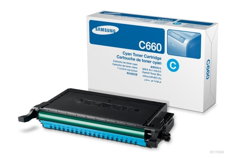 Original Toner Samsung CLP-660 Series (CLP-C660B/ELS / C660) Cyan