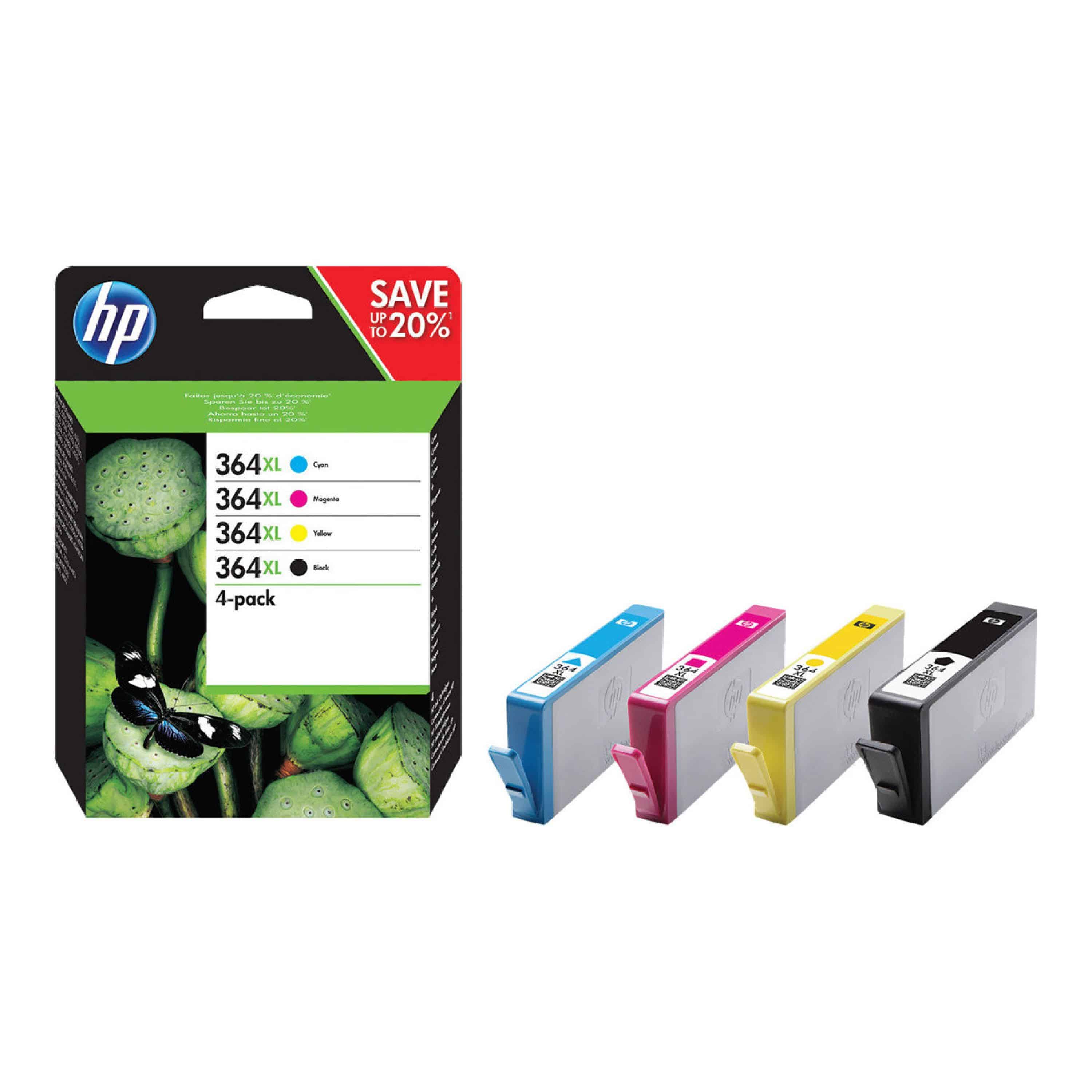 Original Druckerpatrone HP PhotoSmart Premium Fax (N9J74AE / 364XL) Multipack
