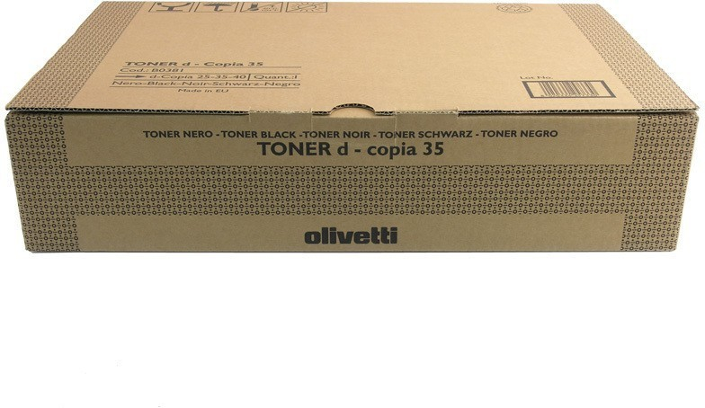 Original Toner Olivetti D-Copia 500 (B0381) Schwarz