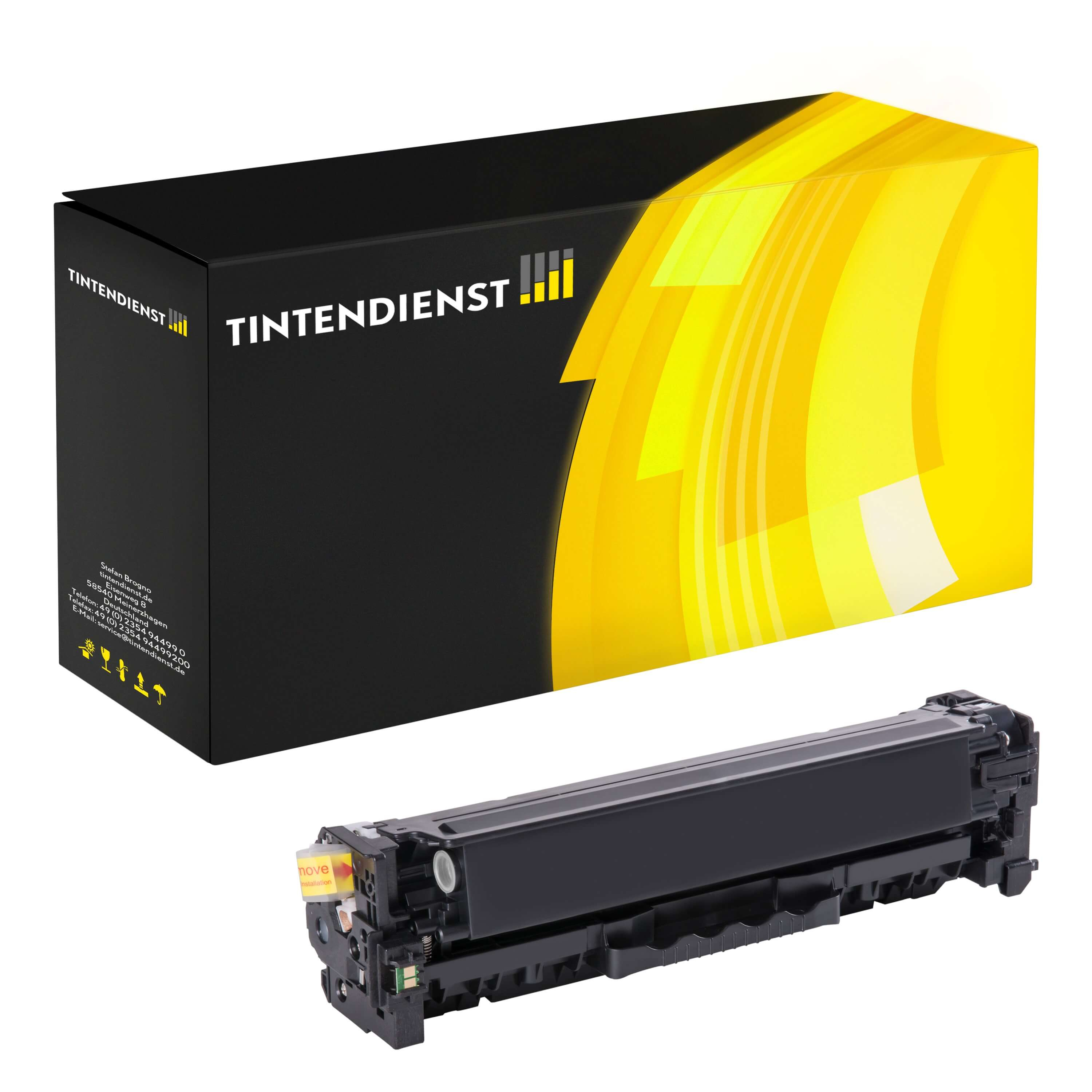 Toner kompatibel für HP Color LaserJet CM 2320 CI MFP (CC530A / 304A) Schwarz