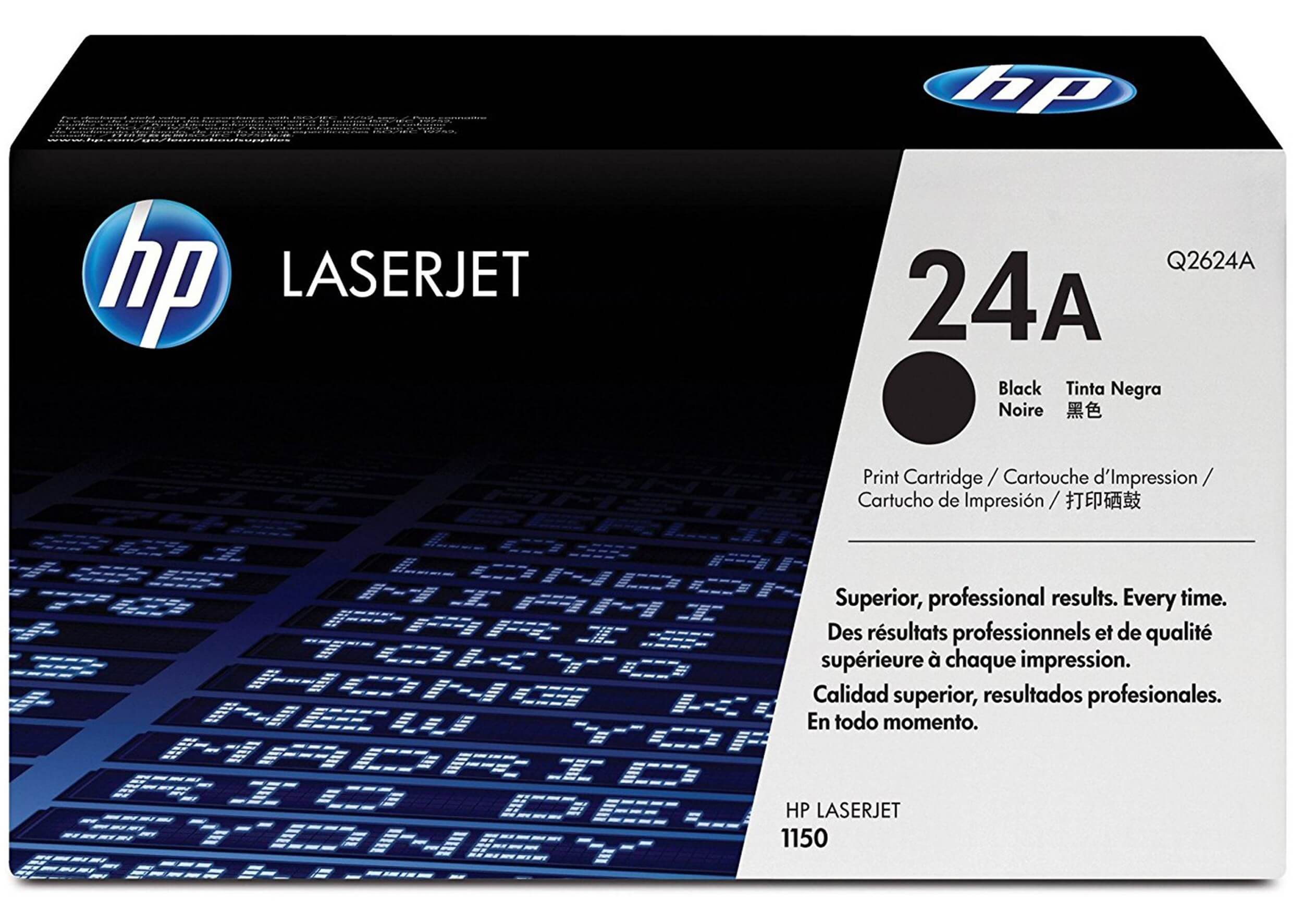 Original Toner HP LaserJet 1150 (Q2624A / 24A) Schwarz