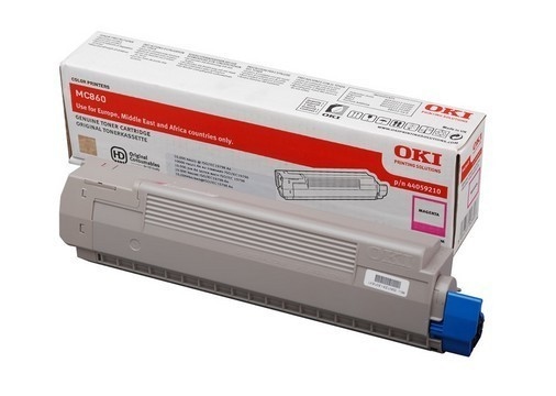 Original Toner OKI MC 860 CDTN (44059210) Magenta