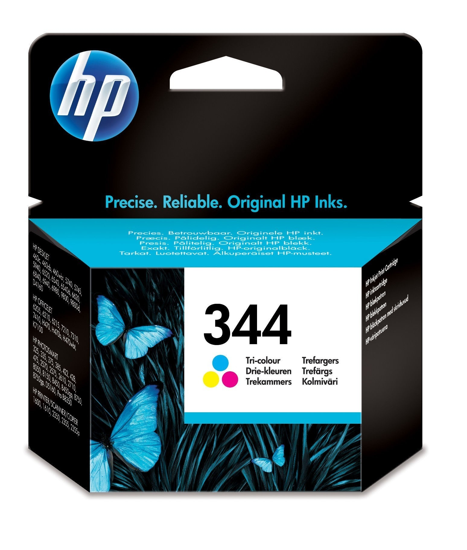 Original Druckerpatrone HP OfficeJet H 470 (C9363EE / 344) Color (Cyan,Magenta,Gelb)