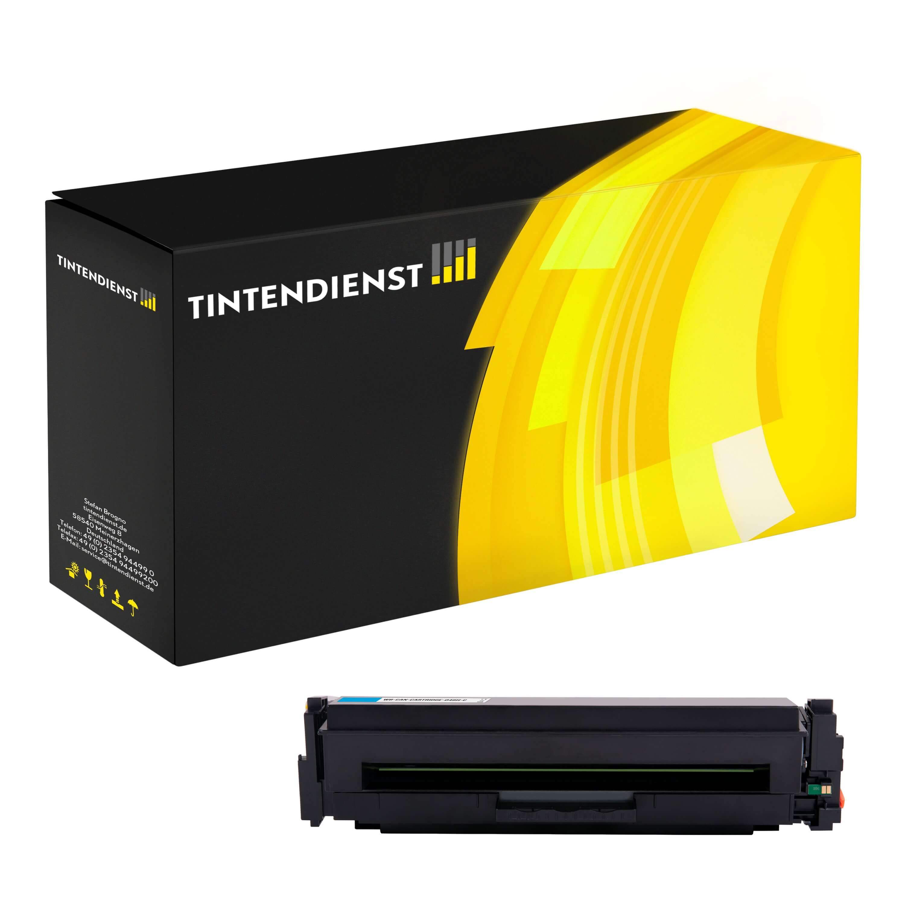 Toner kompatibel für Canon i-SENSYS MF 732 Cdw (1249C002 / 046) Cyan