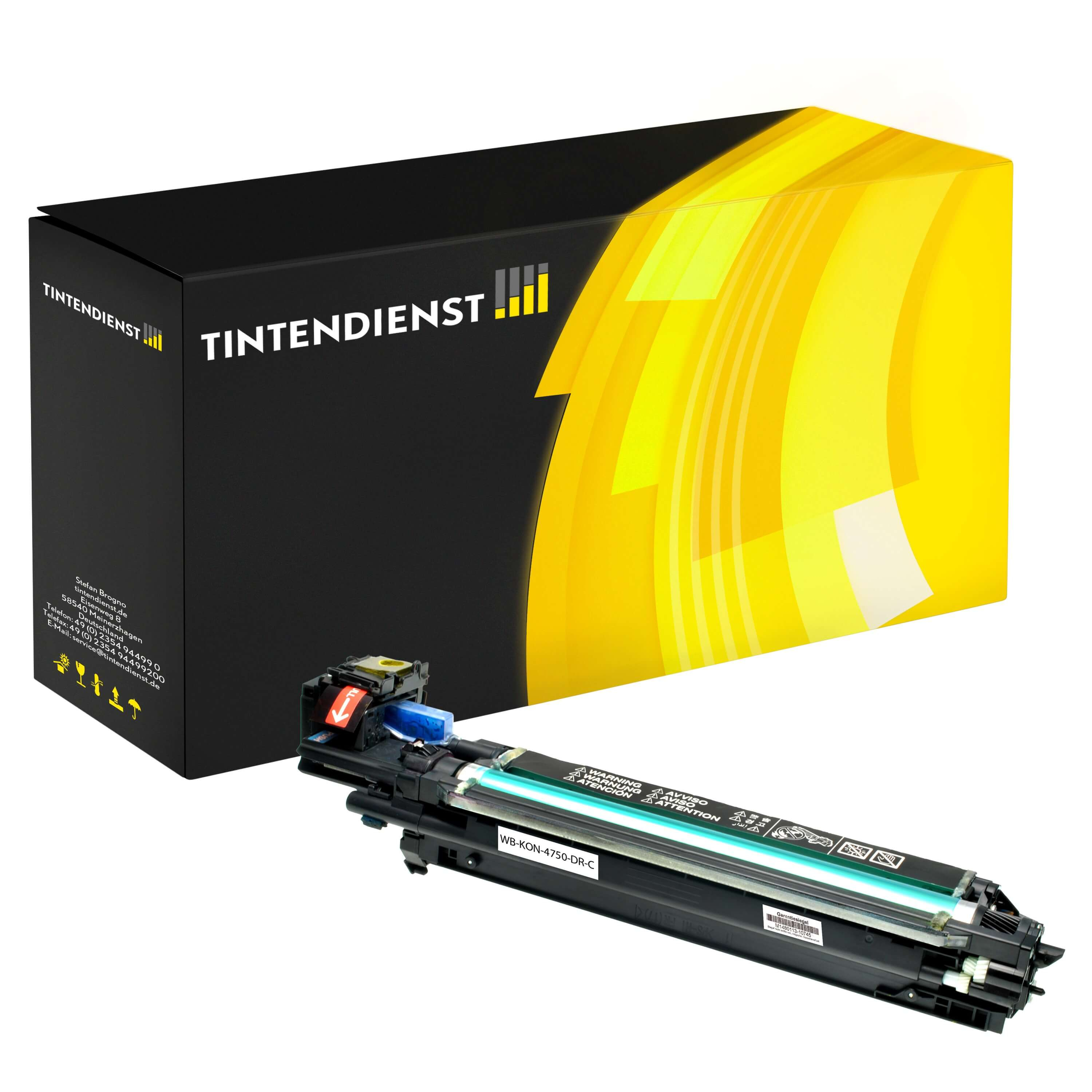 Trommel kompatibel für Konica Minolta Magicolor 4700 Series (A0WG0KH / IUP-12C) Cyan