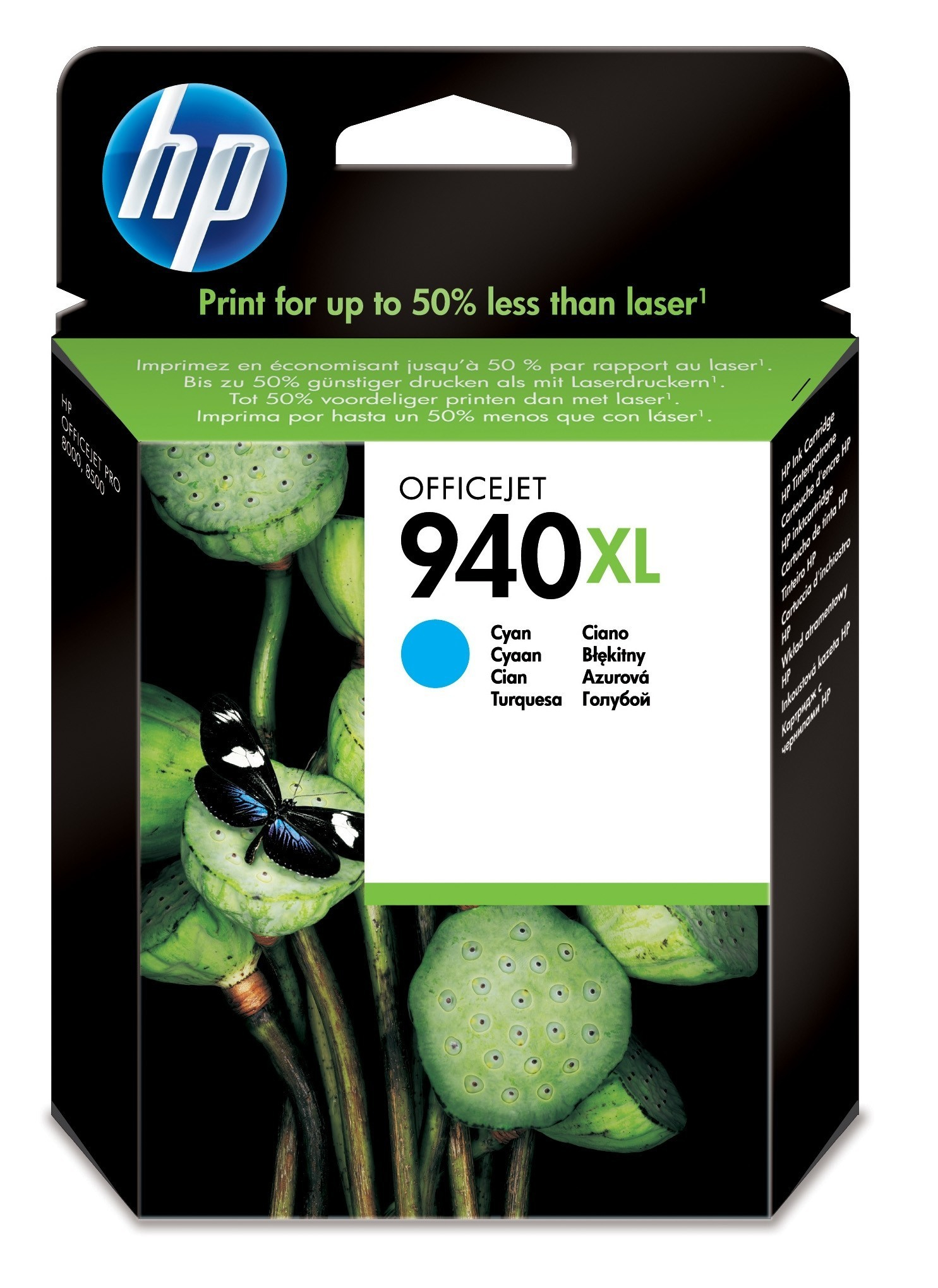 Original Druckerpatrone HP OfficeJet Pro 8500 A Premium (C4907AE / 940XL) Cyan