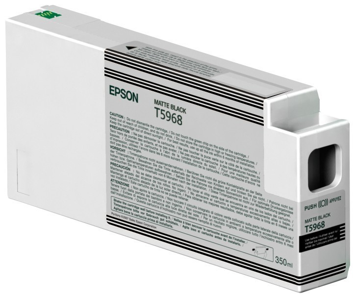 Original Druckerpatrone Epson Stylus Pro 9900 SpectroProofer (C13T596800 / T5968) Matt Schwarz