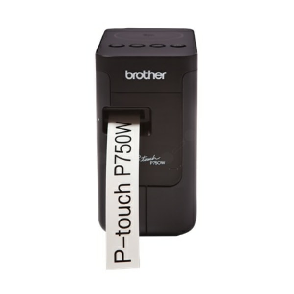 Ansicht eines Brother P-Touch P 750 W Plus 4 tapes