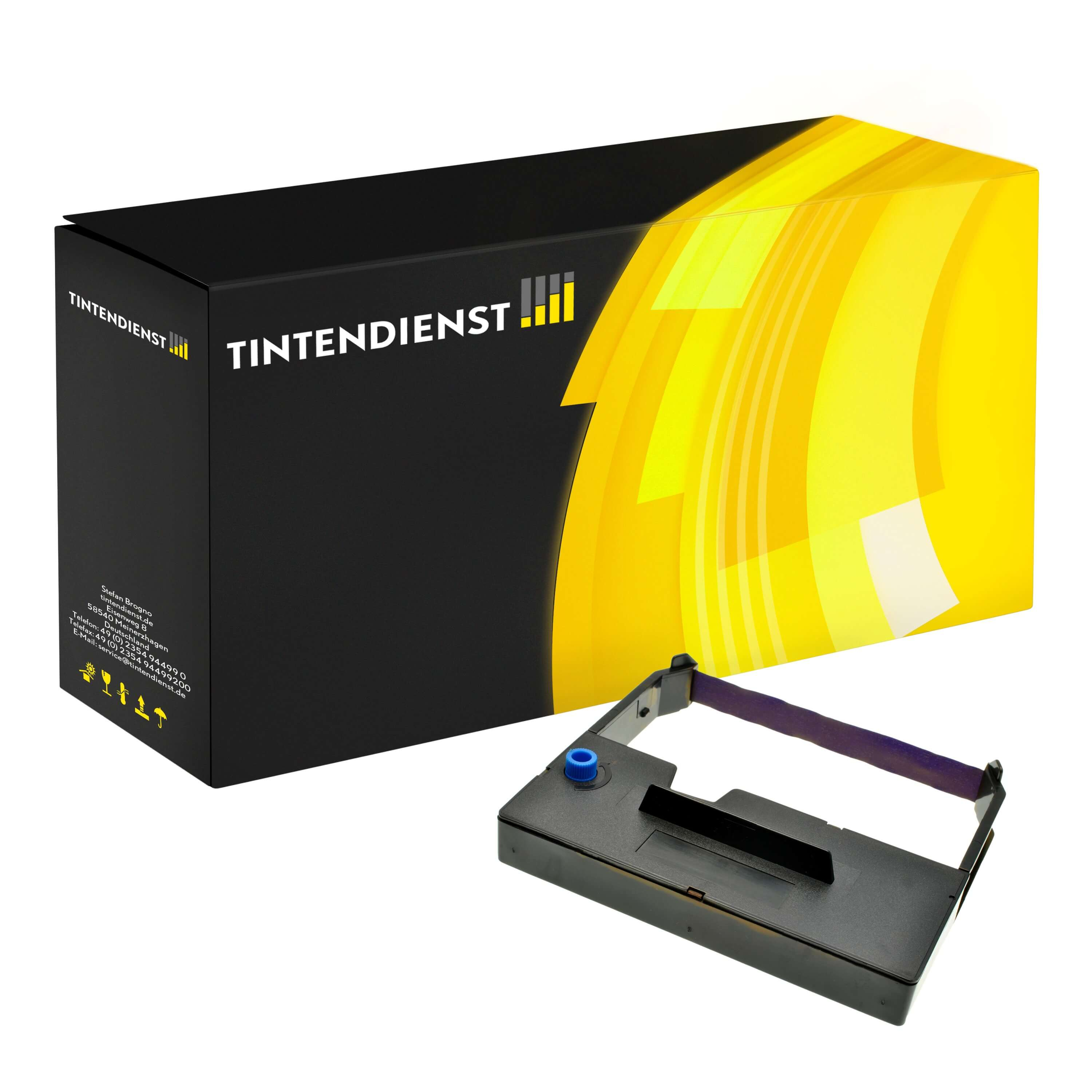 Farbband kompatibel für Olivetti UN 1300 Series (C43S015151 / ERC-03-P) Lila