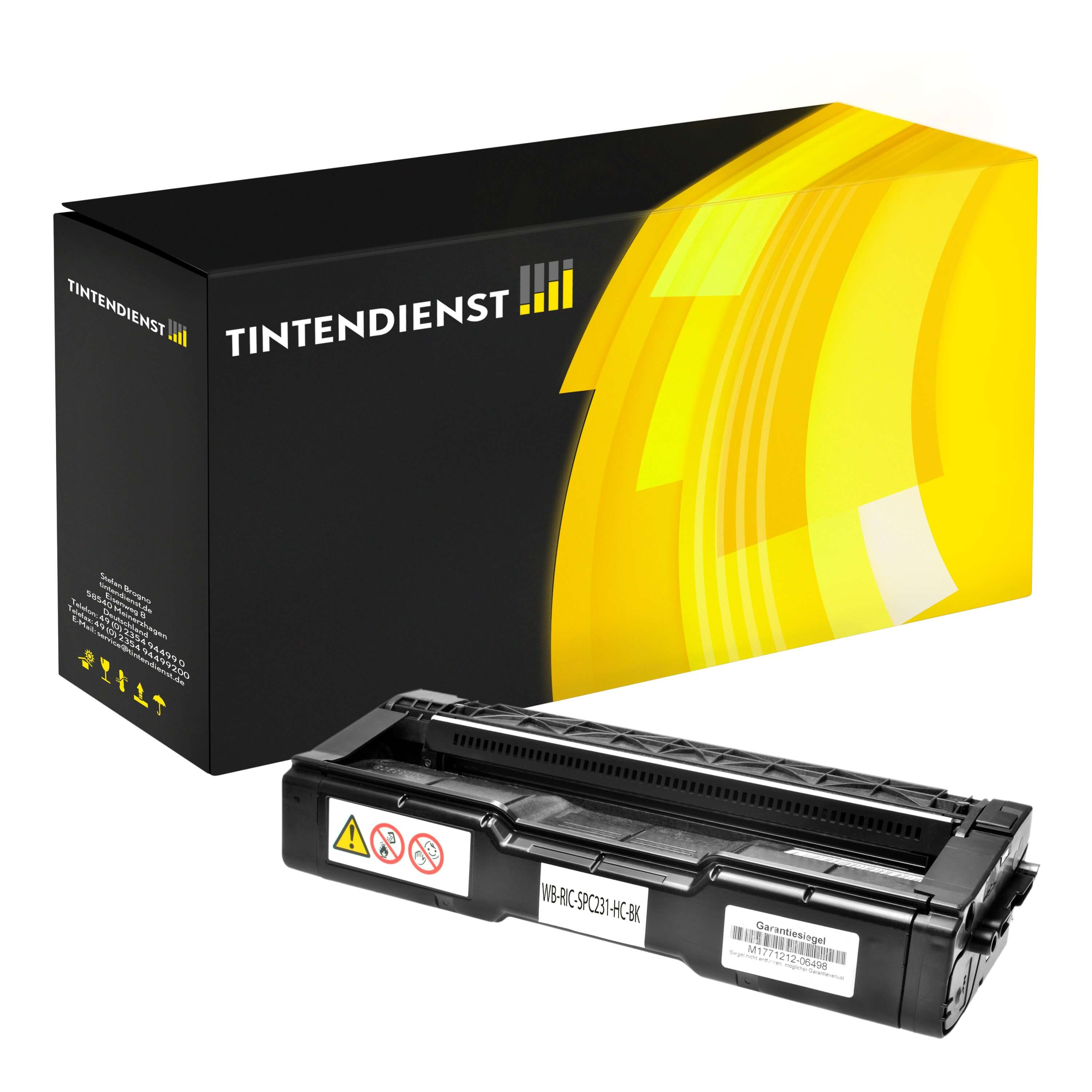 Toner kompatibel für Ricoh SP C 342 dn (406479 / TYPESPC310HE) Schwarz