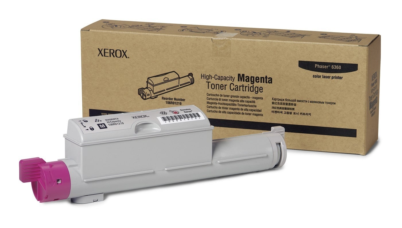 Original Toner Xerox Phaser 6360 (106R01219) Magenta