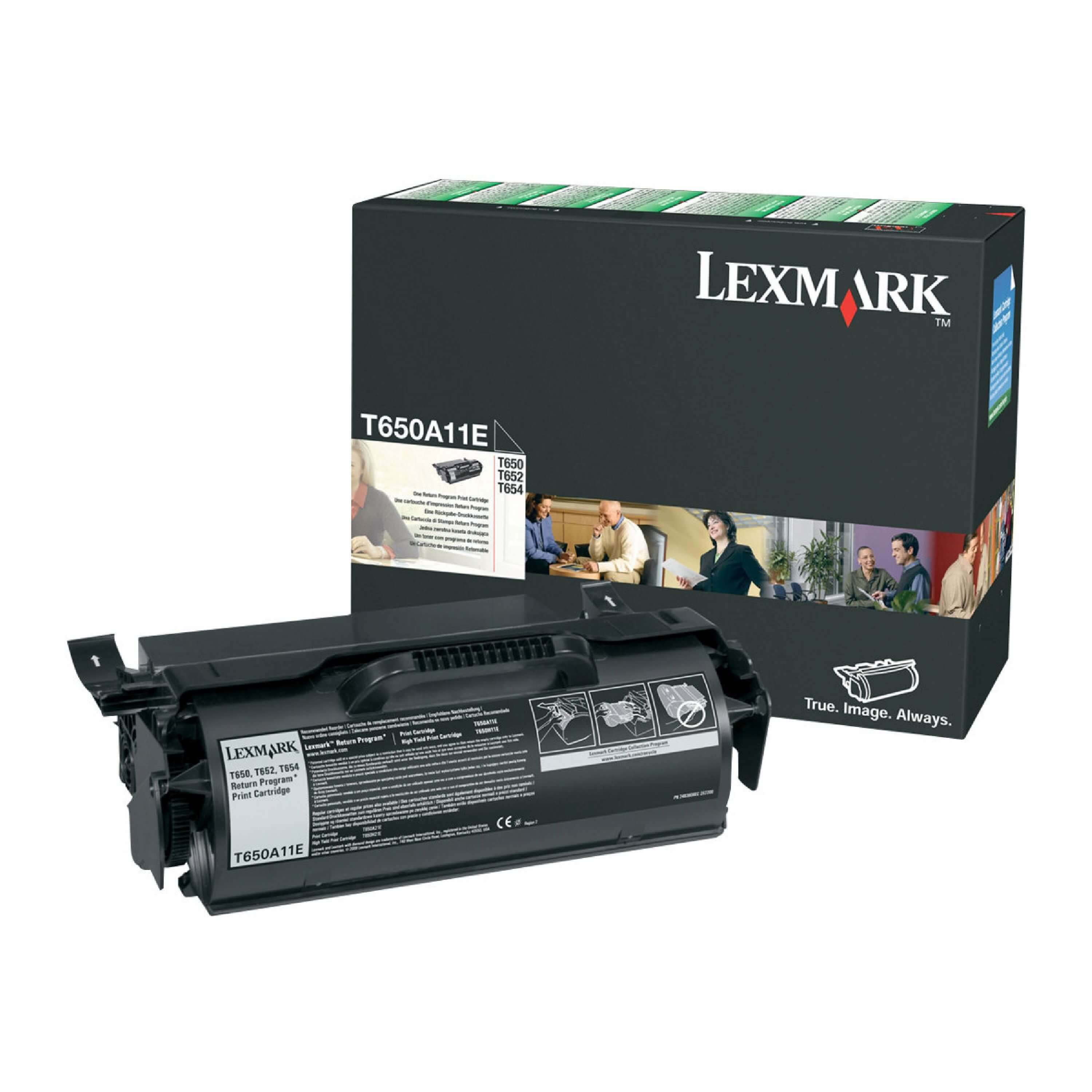 Original Toner Lexmark Optra T 652 N (T650A11E)