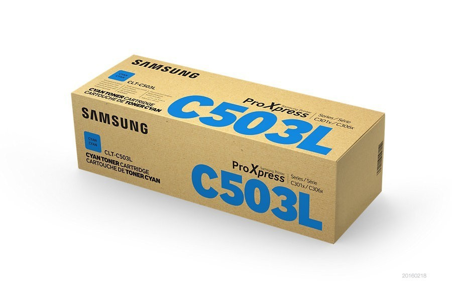 Original Toner Samsung ProXpress C 3010 ND premium line (CLT-C503L/ELS / C503L) Cyan