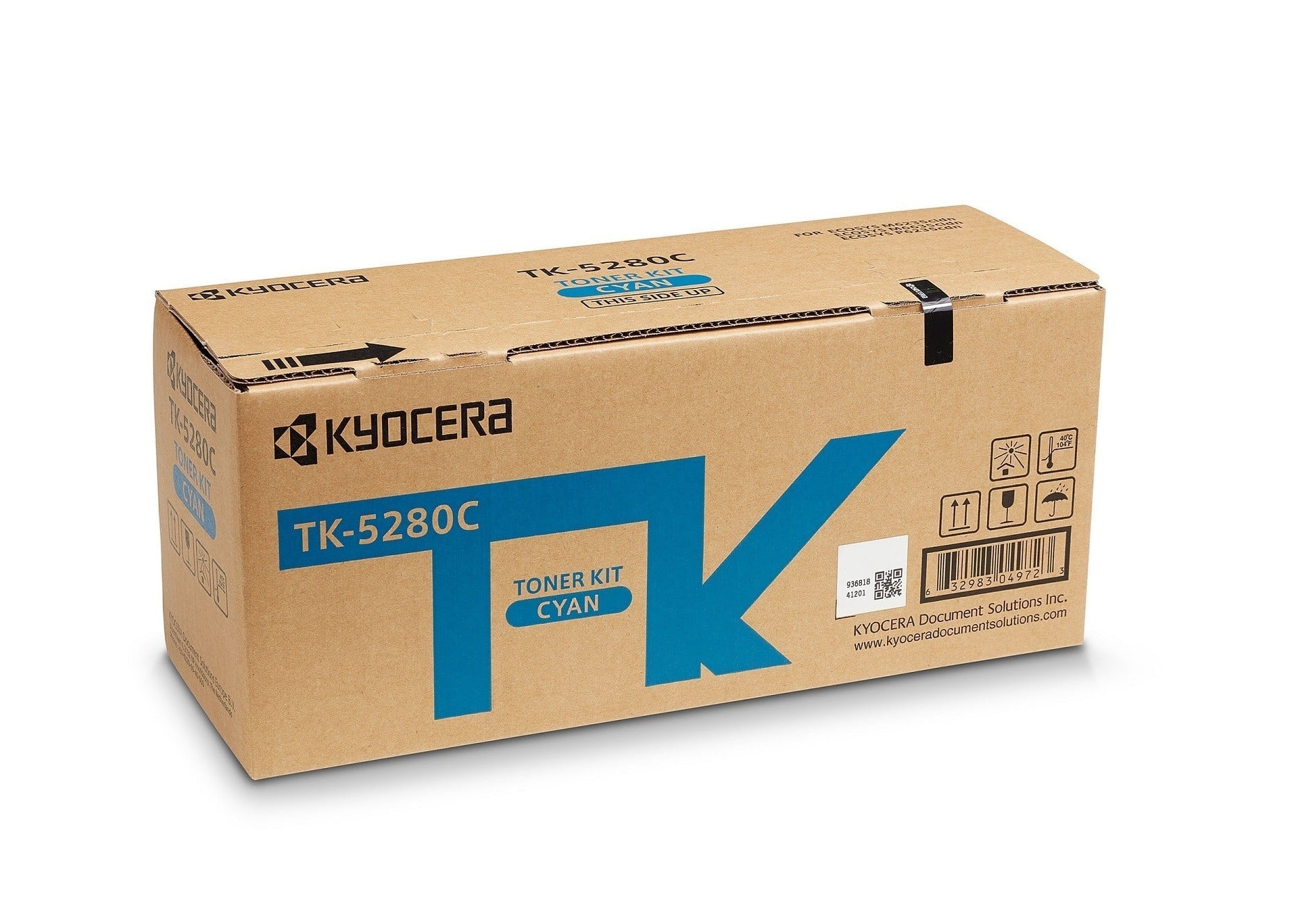 Original Toner Kyocera TK-5280C / 1T02TWCNL0 Cyan
