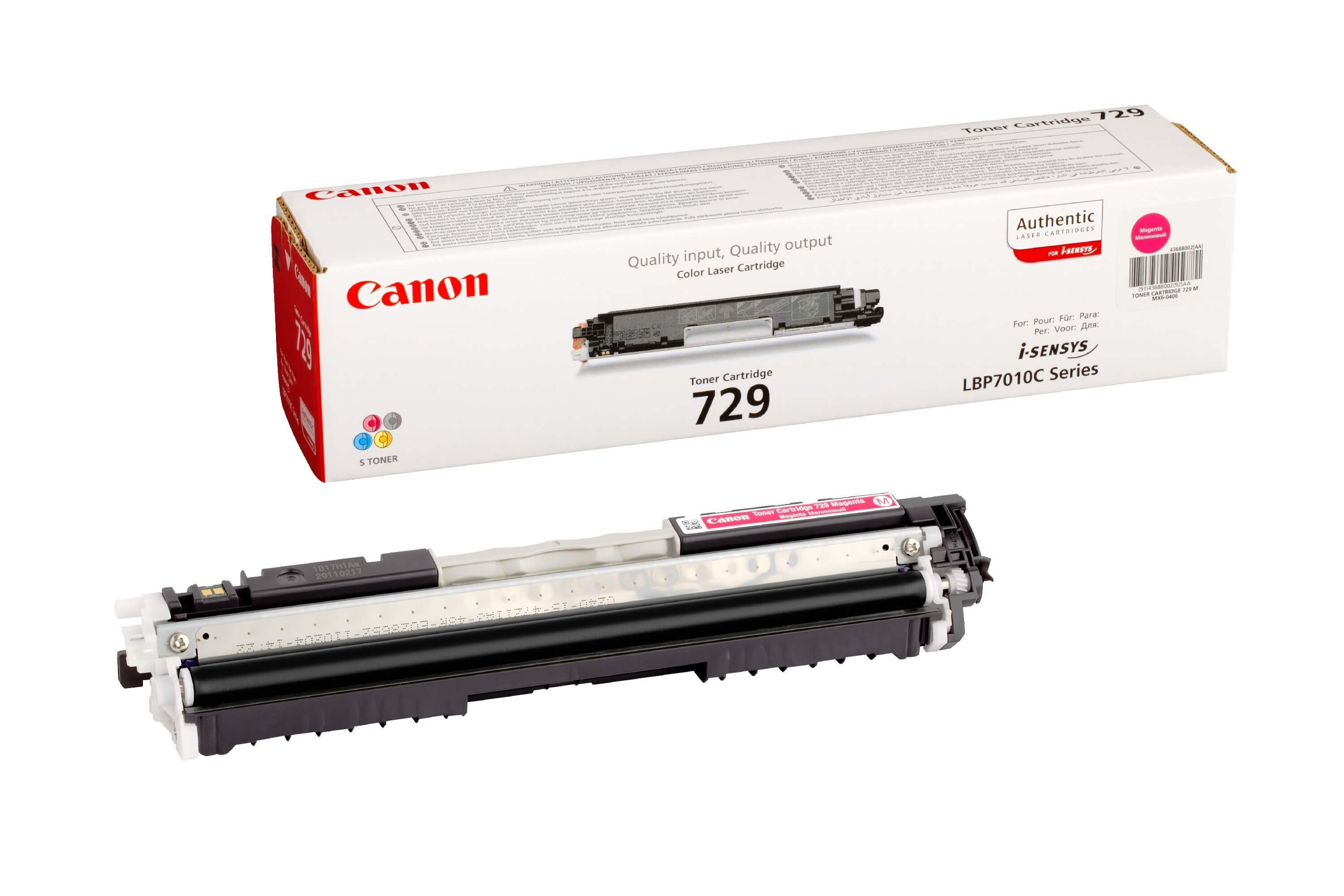 Original Toner Canon i-SENSYS LBP-7000 Series (4368B002 / 729M) Magenta