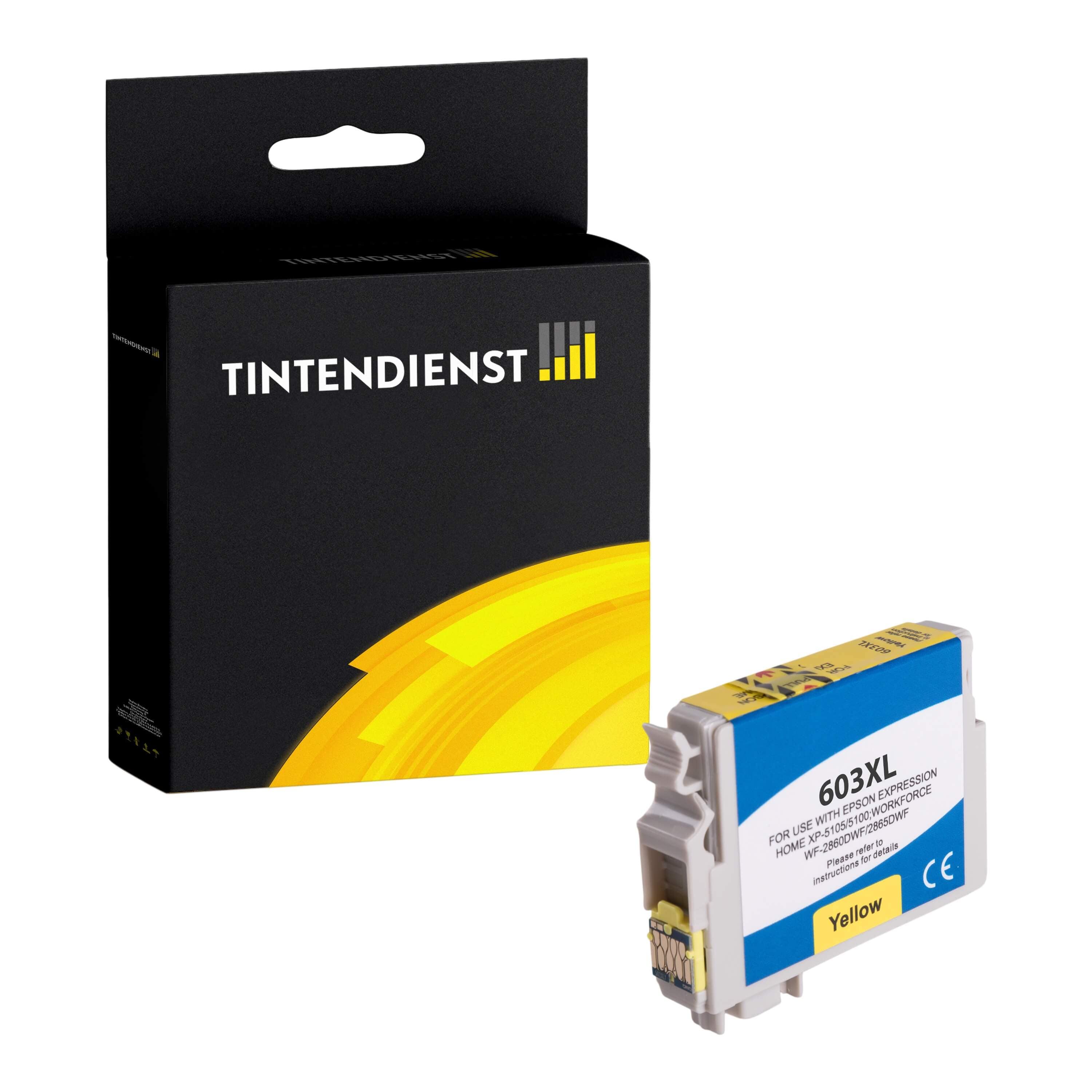 Druckerpatrone kompatibel für Epson Expression Home XP-3105 (C13T03A44010 / 603XL) Gelb