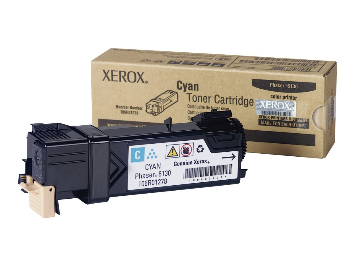 Original Toner Xerox Phaser 6130 (106R01278) Cyan
