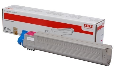 Original Toner OKI C 9655 DN (43837130) Magenta