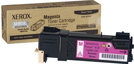 Original Toner Xerox Phaser 6125 N (106R01332) Magenta