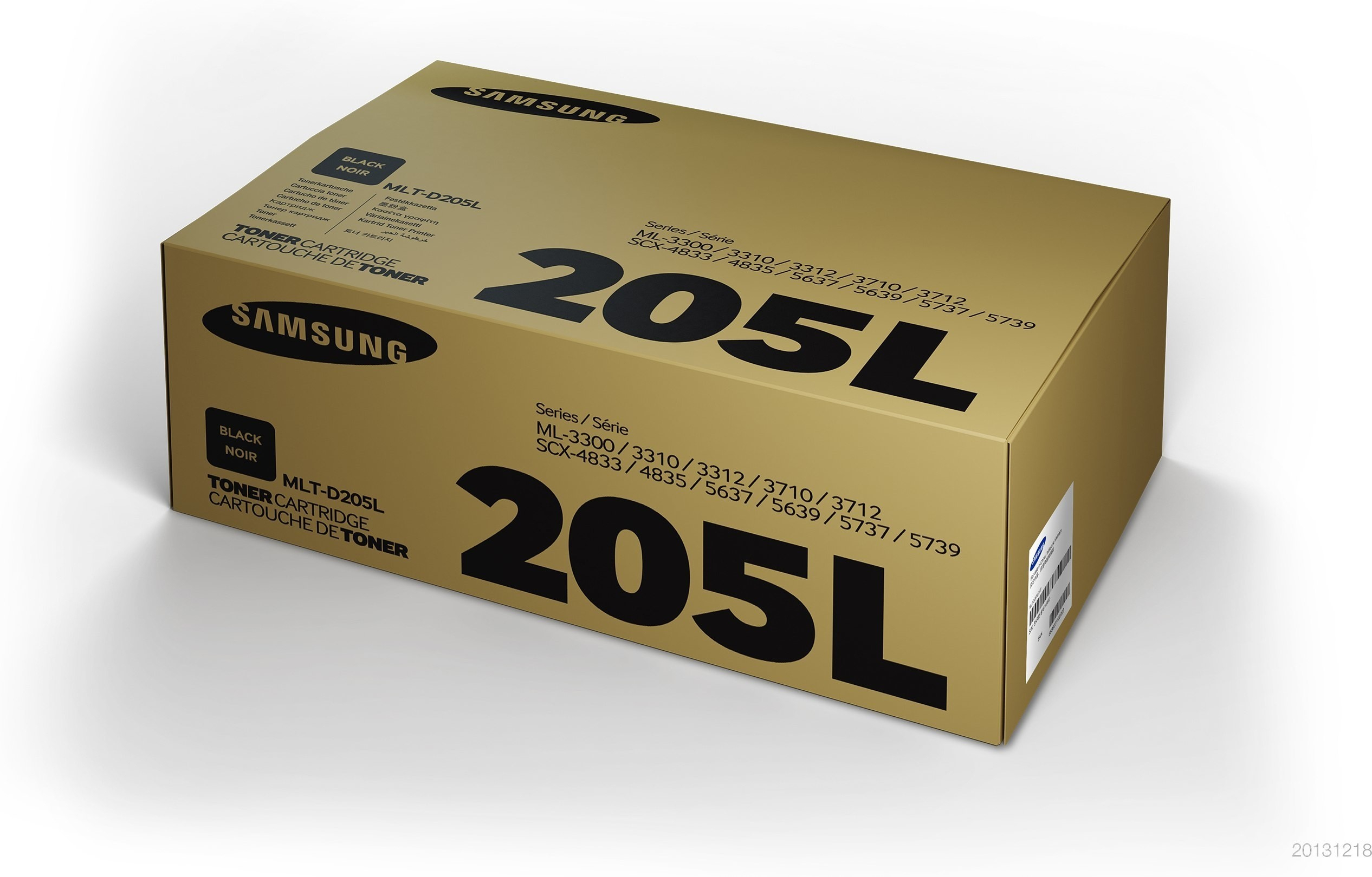 Original Toner Samsung SCX-5637 Series (SU963A / MLT-D205L) Schwarz