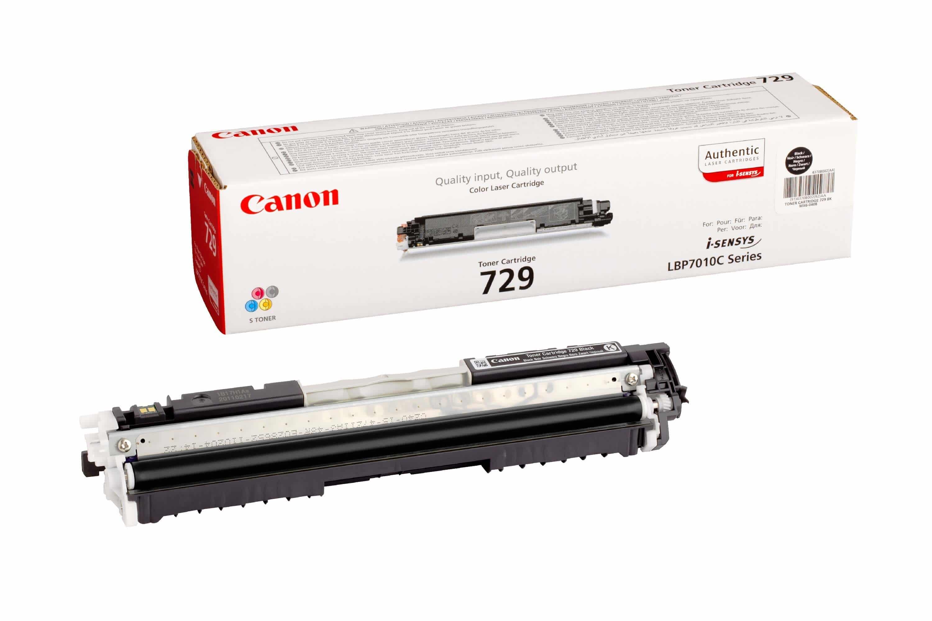 Original Toner Canon i-SENSYS LBP-7000 Series (4370B002 / 729BK) Schwarz