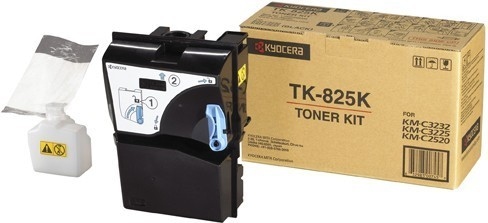 Original Toner Kyocera KM-C 2500 Series (1T02FZ0EU0 / TK-825K) Schwarz