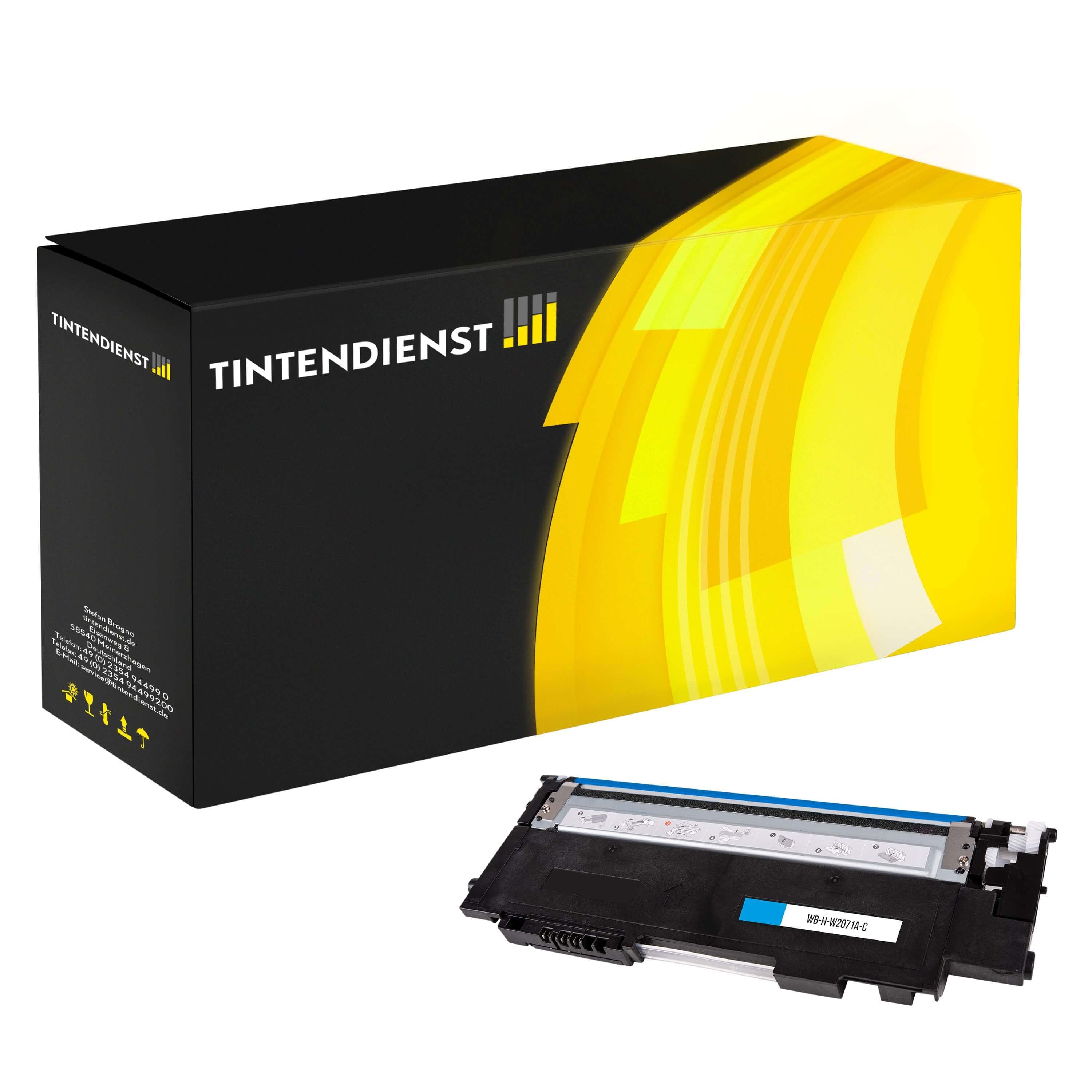 Toner kompatibel für HP Color Laser 150 a (W2071A / 117A) Cyan