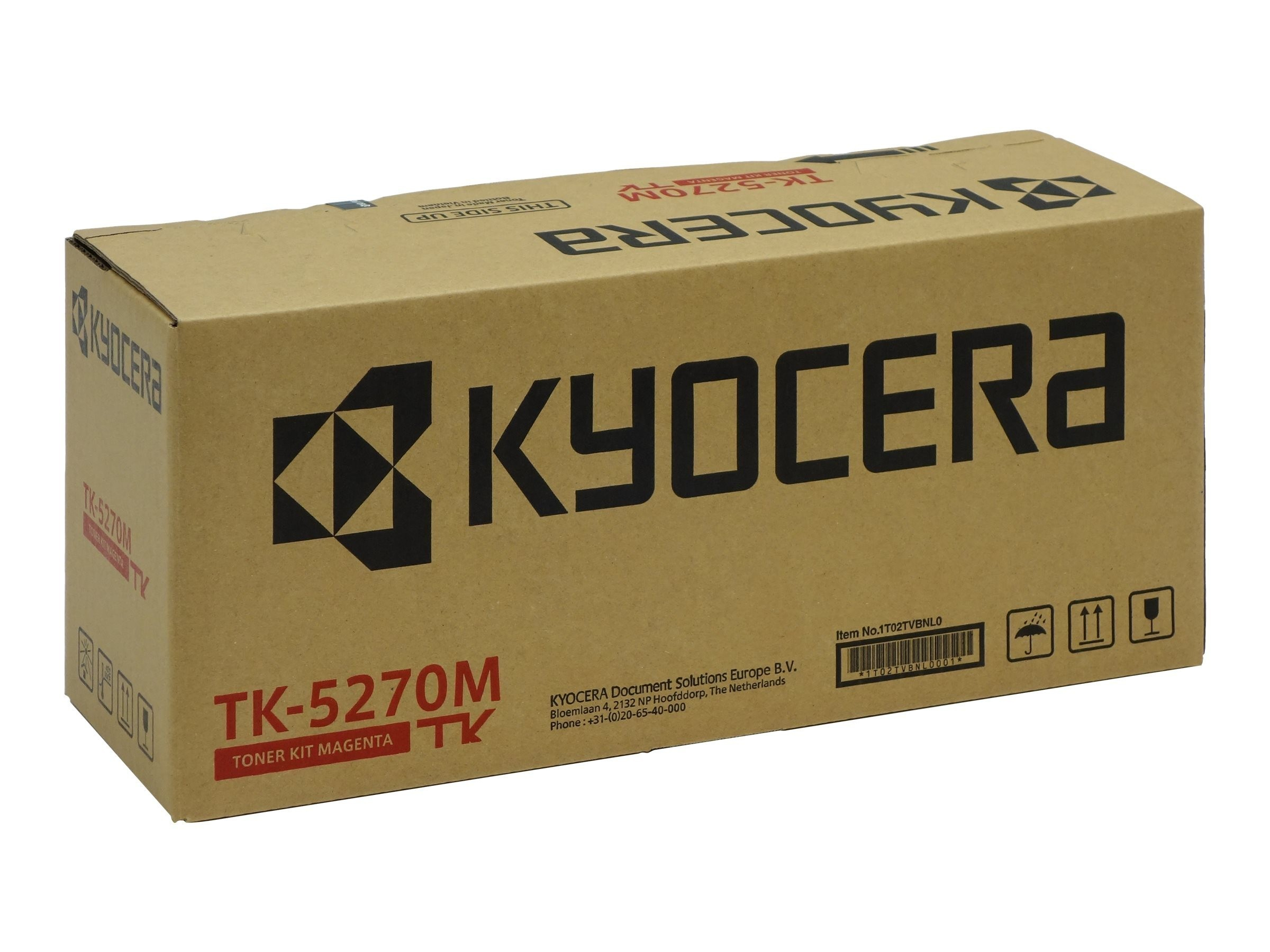 Original Toner Kyocera Ecosys P 6230 cdn (1T02TVBNL0 / TK-5270M) Magenta