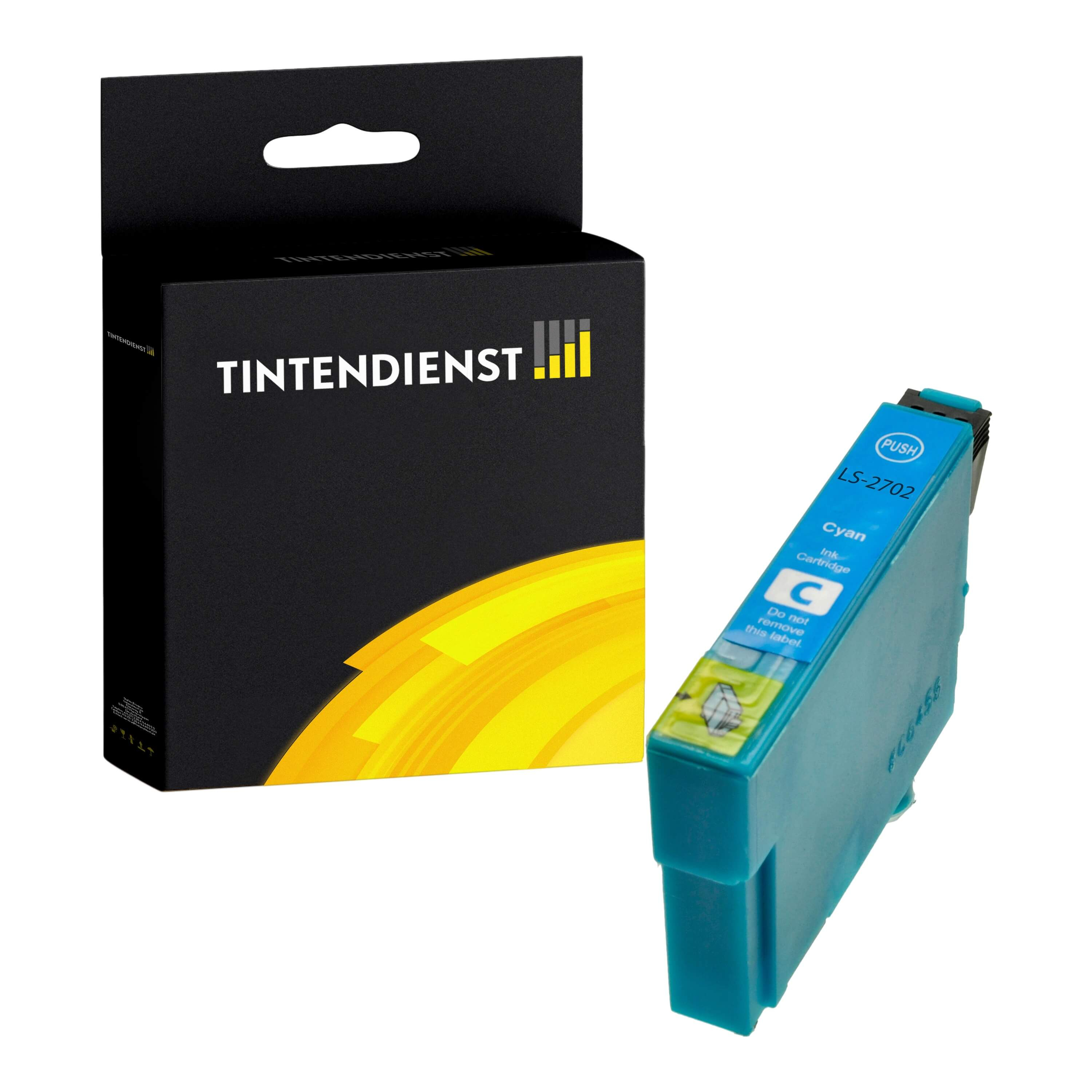 Druckerpatrone kompatibel für Epson Workforce WF-7720 DTWF (C13T27024010 / 27) Cyan