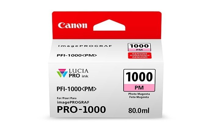 Original Druckerpatrone Canon imagePROGRAF Pro 1000 (0551C001 / PFI-1000PM) Magenta