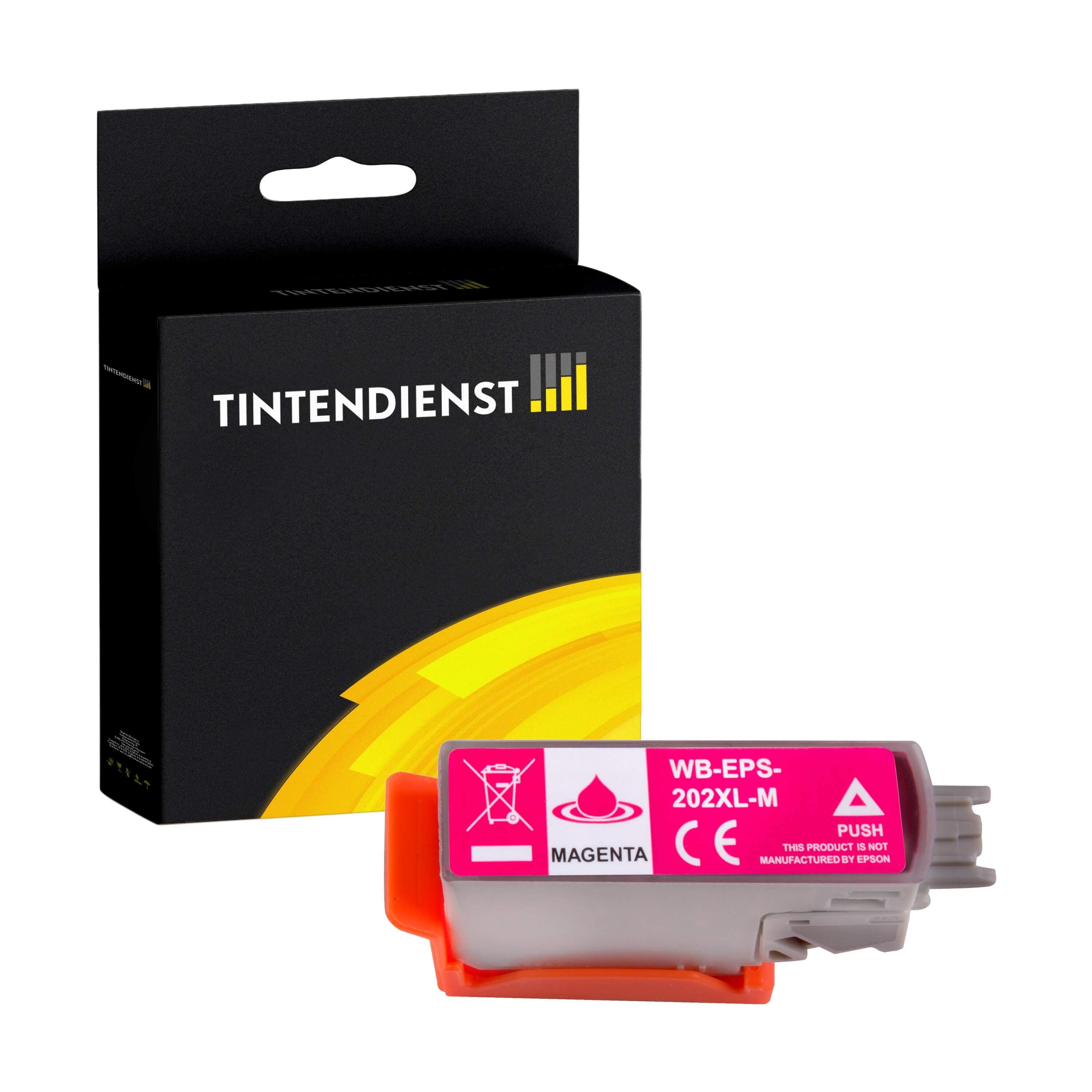 Druckerpatrone kompatibel für Epson Expression Premium XP-6005 (C13T02H34010 / 202XL) Magenta