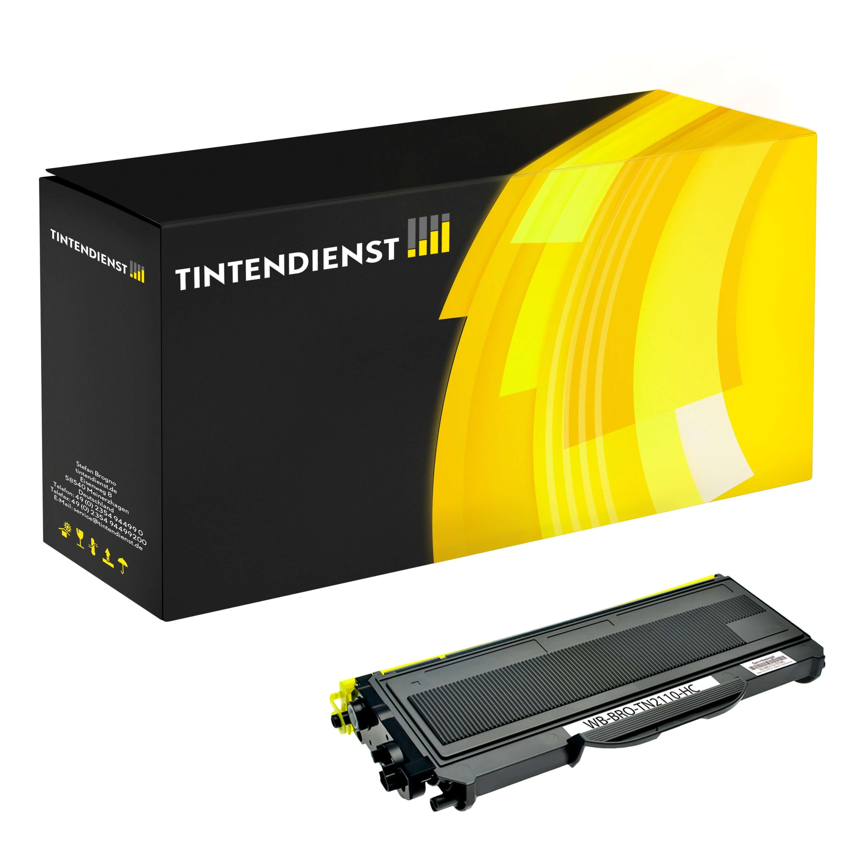 Toner kompatibel für Brother DCP-7030 (TN-2110) Schwarz
