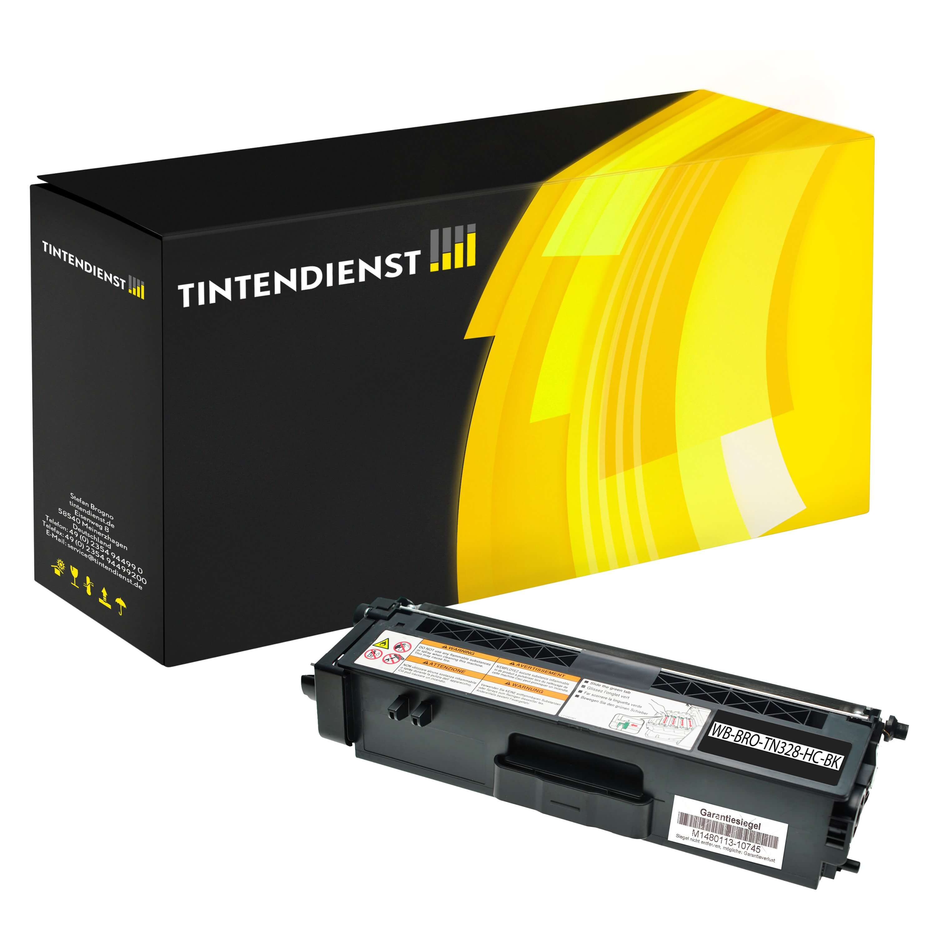 Toner kompatibel für Brother HL-4500 Series (TN-328BK) Schwarz 2XL