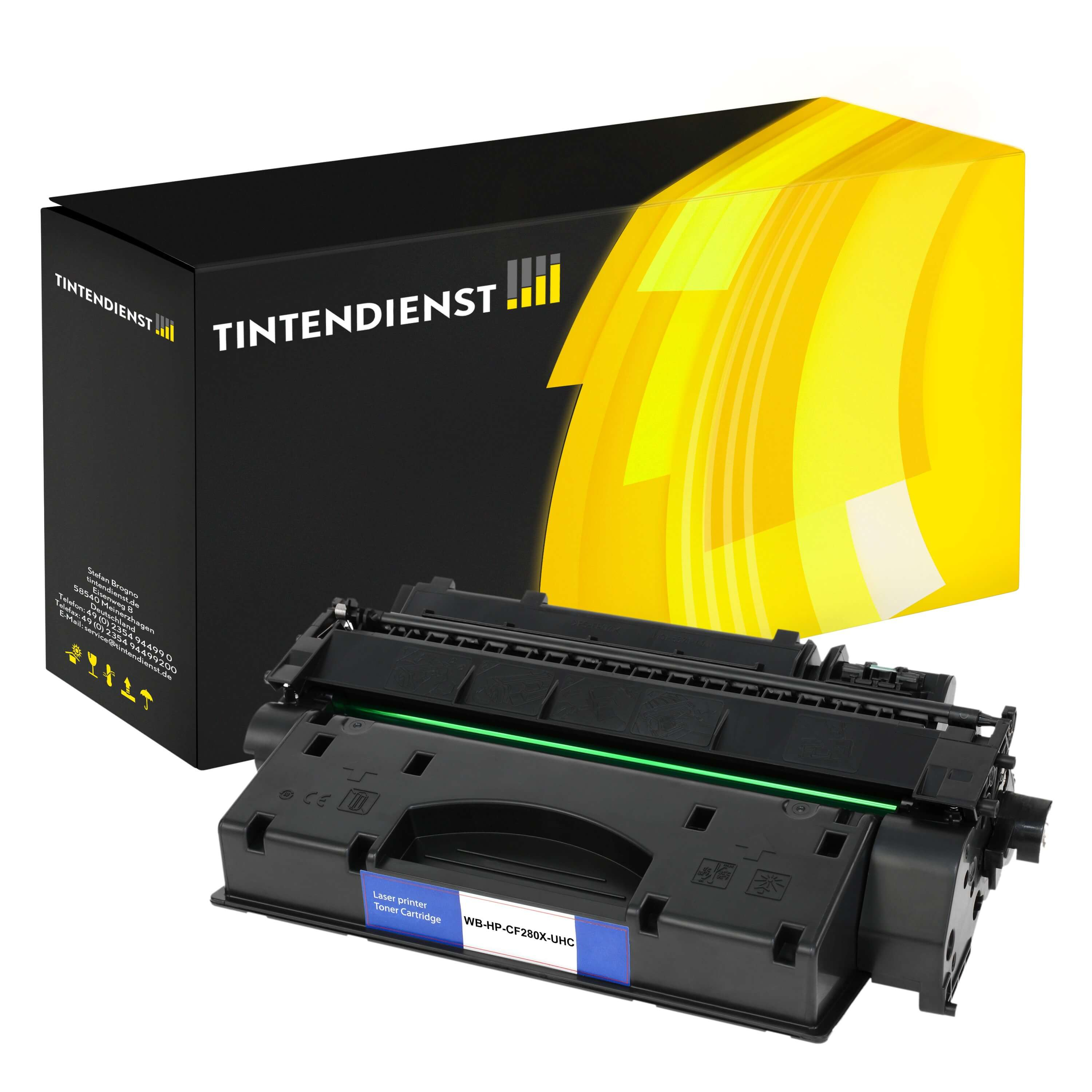 Toner kompatibel für HP LaserJet Pro 400 MFP M 425 dn (CF280X / 80X) Schwarz