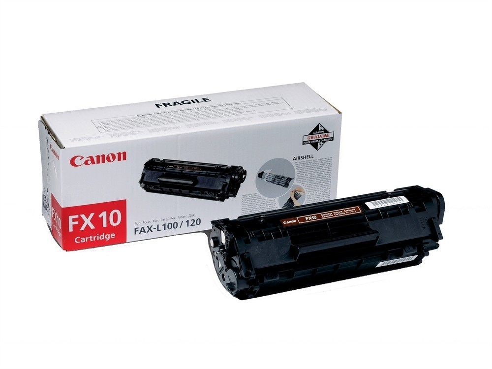 Original Toner Canon Fax L 140 (0263B002 / FX-10) Schwarz
