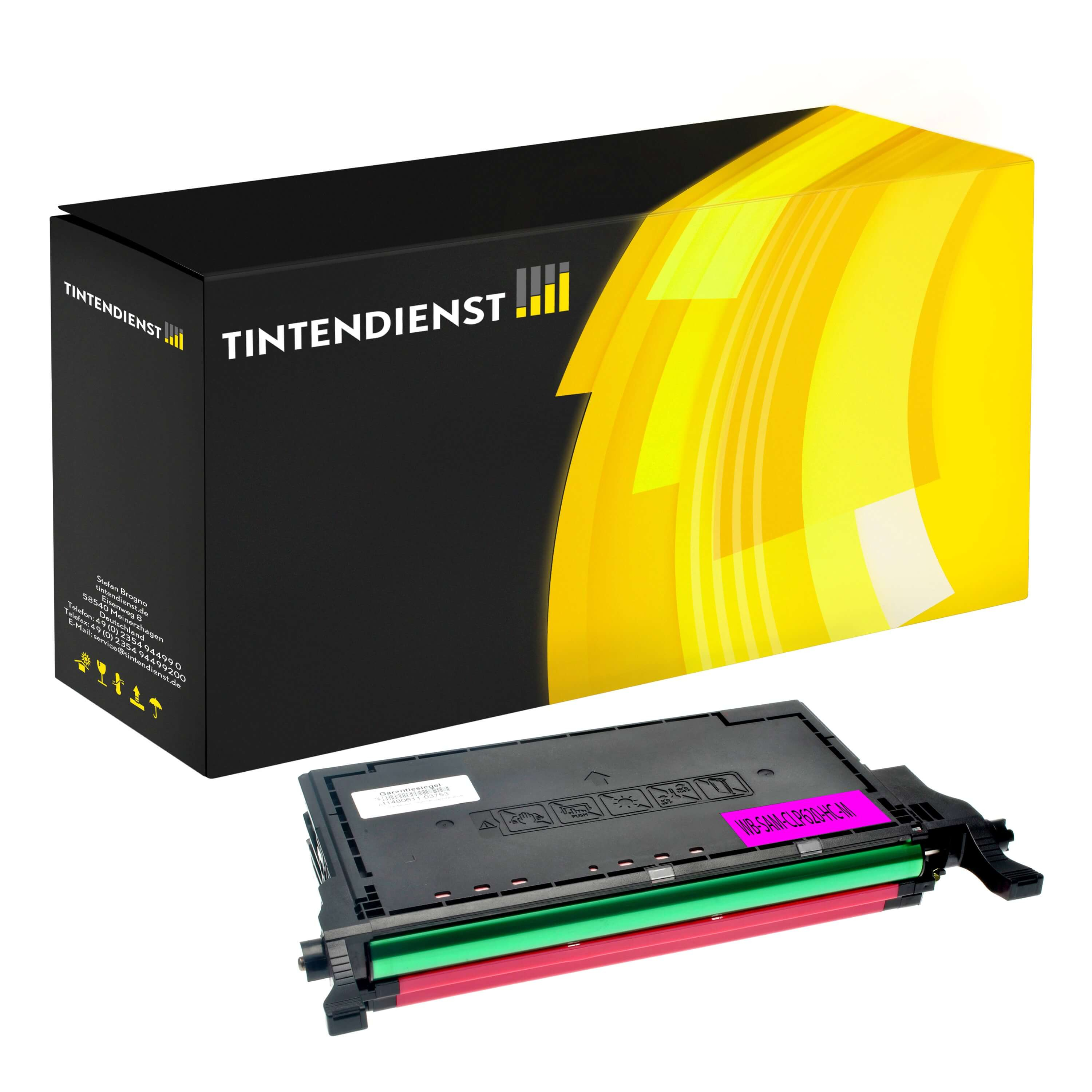 Toner kompatibel für Samsung CLX-6250 FX (CLT-M5082L/ELS / M5082L) Magenta