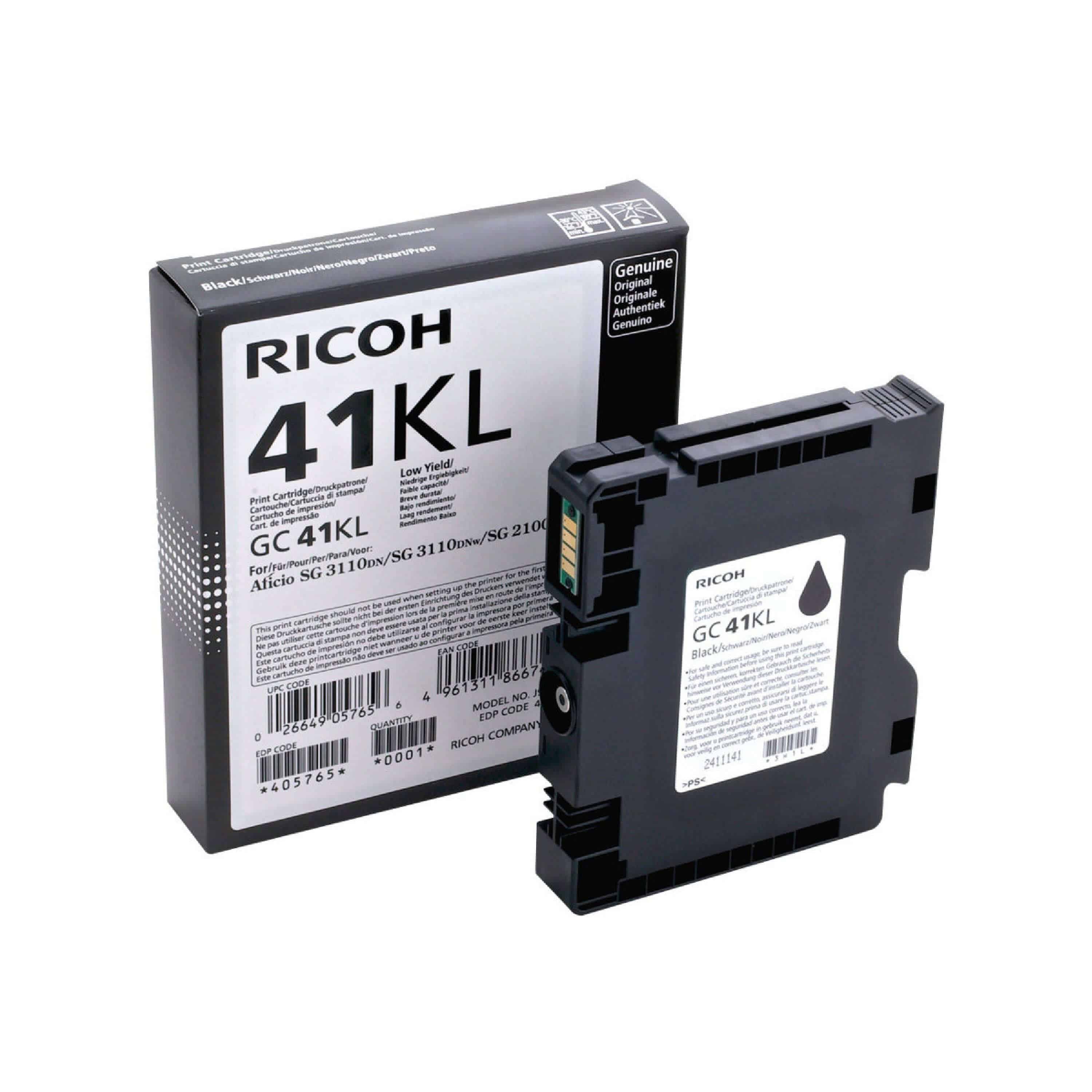 Original Druckerpatrone Ricoh 405765 / GC-41KL