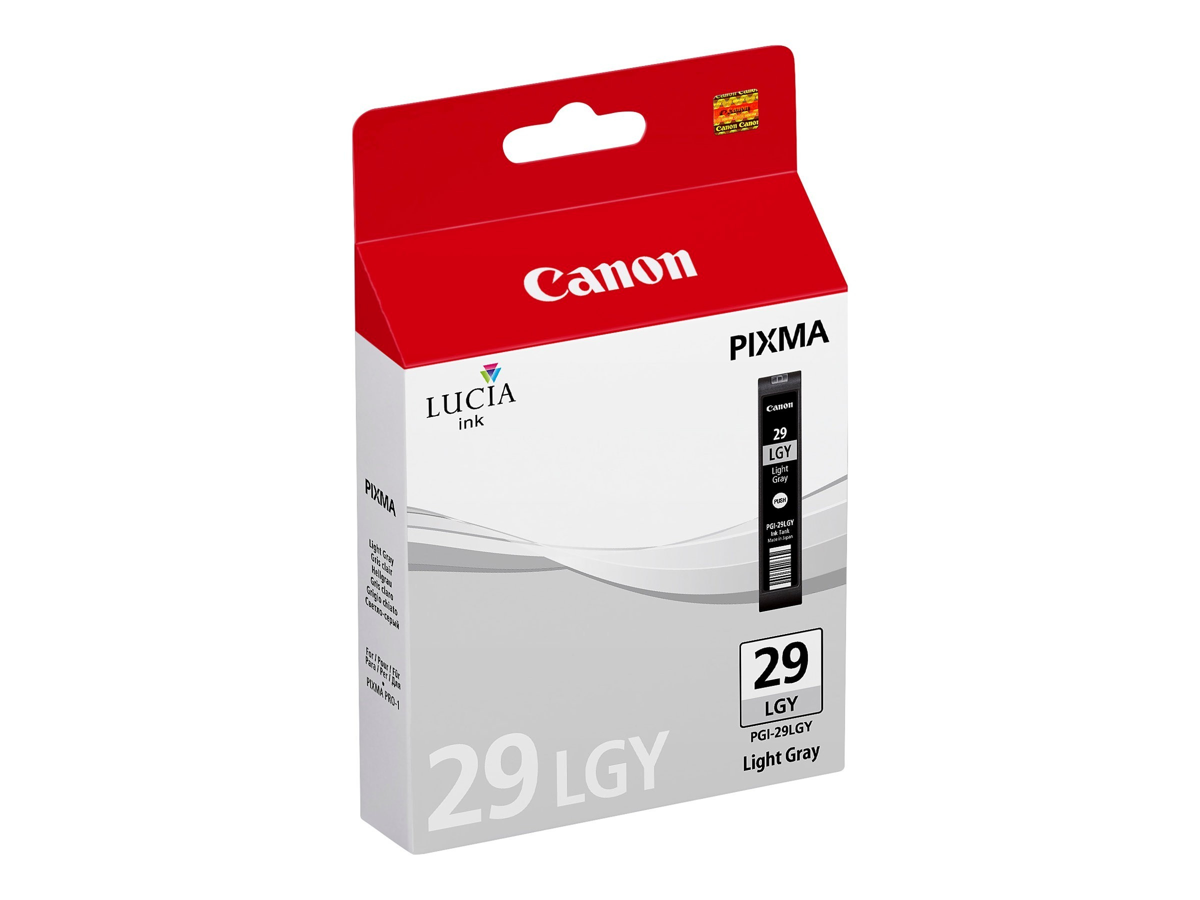 Original Druckerpatrone Canon Pixma Pro 1 (4872B001 / PGI-29LGY) Light Grau
