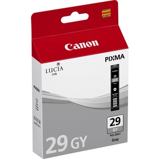 Original Druckerpatrone Canon Pixma Pro 1 (4871B001 / PGI-29GY) Grau