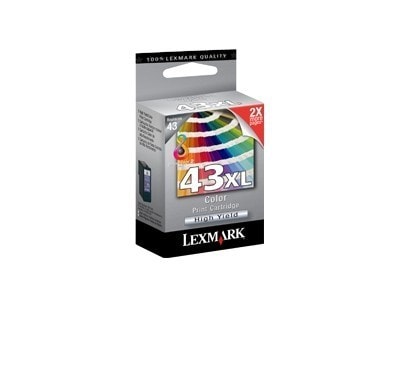 Original Druckerpatrone Lexmark 43XL / 18YX143E Color