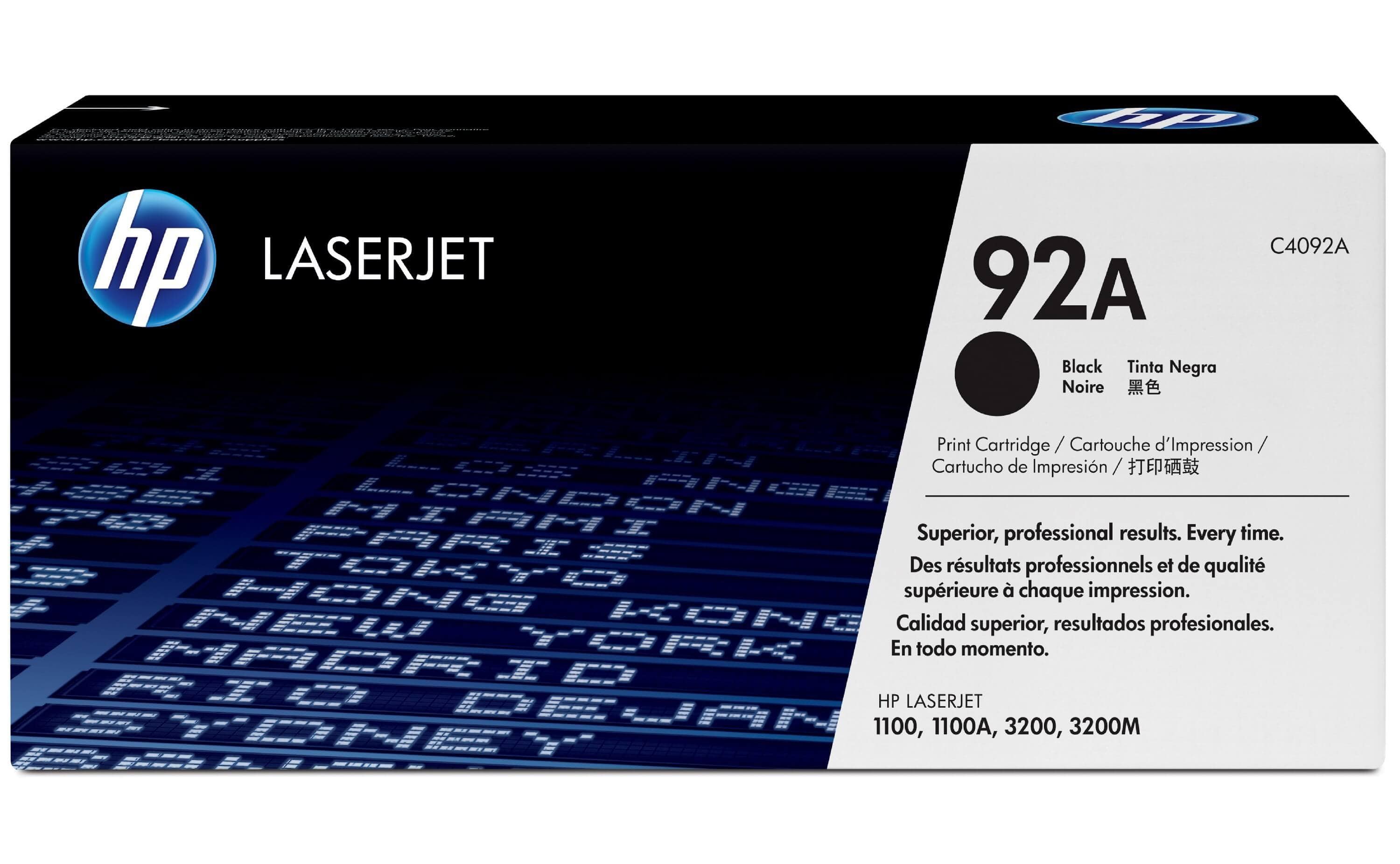 Original Toner HP LaserJet 3200 SE (C4092A / 92A) Schwarz
