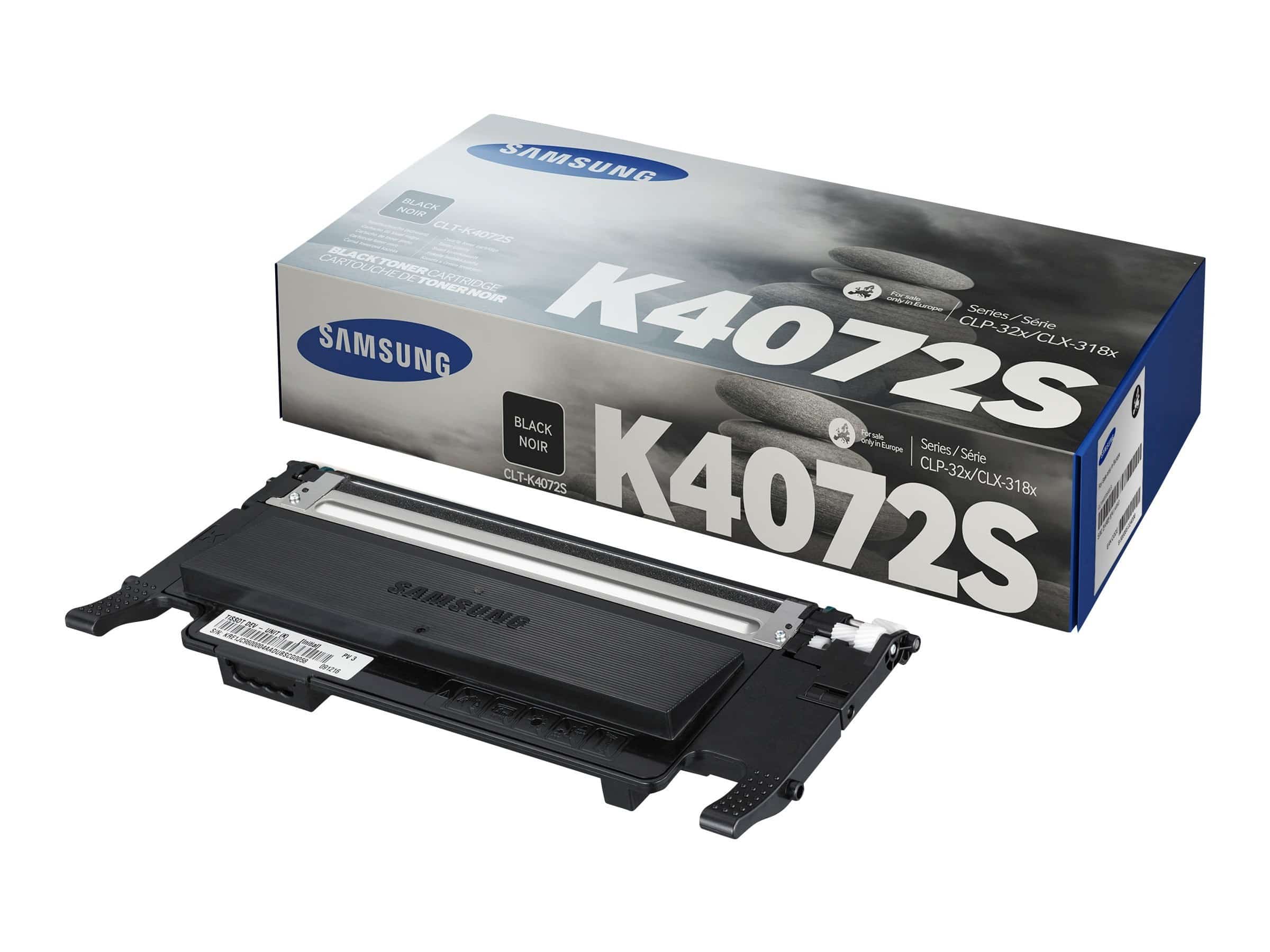 Original Toner Samsung CLX-3185 FW (SU128A / CLT-K4072S) Schwarz