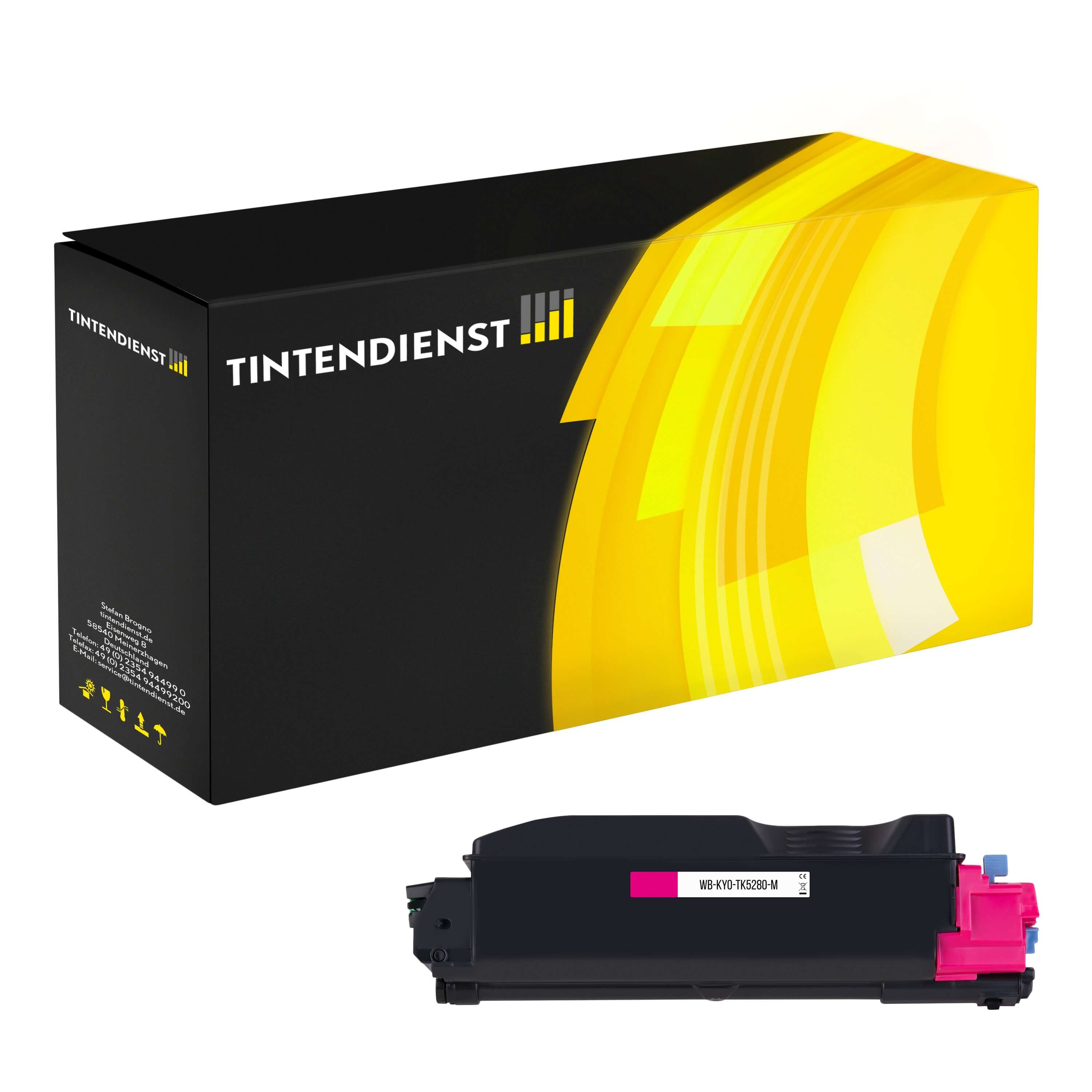 Toner kompatibel für Kyocera Ecosys P 6235 cdn (1T02TWBNL0 / TK-5280M) Magenta