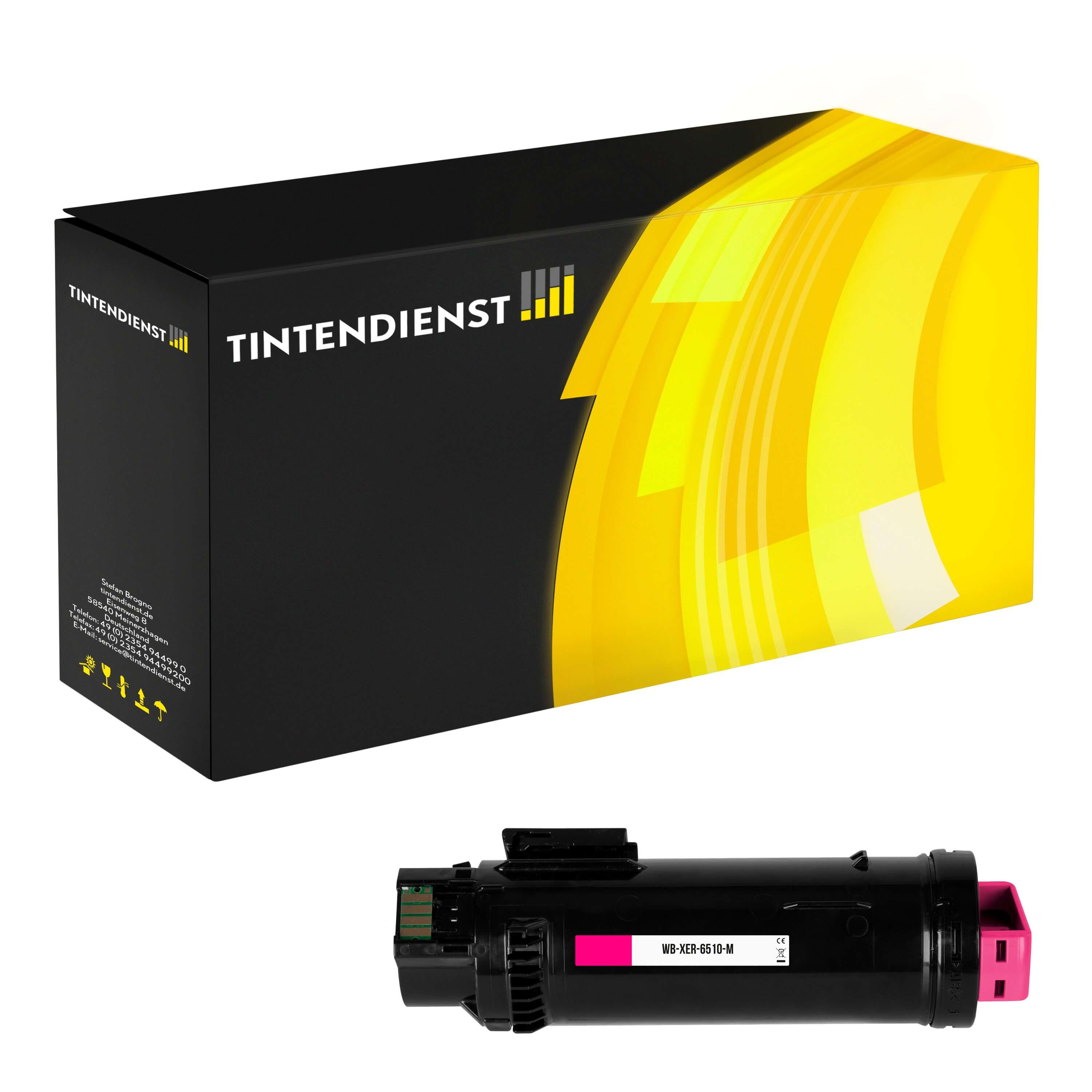 Toner kompatibel für Xerox WC 6515 DNM (106R03691) Magenta