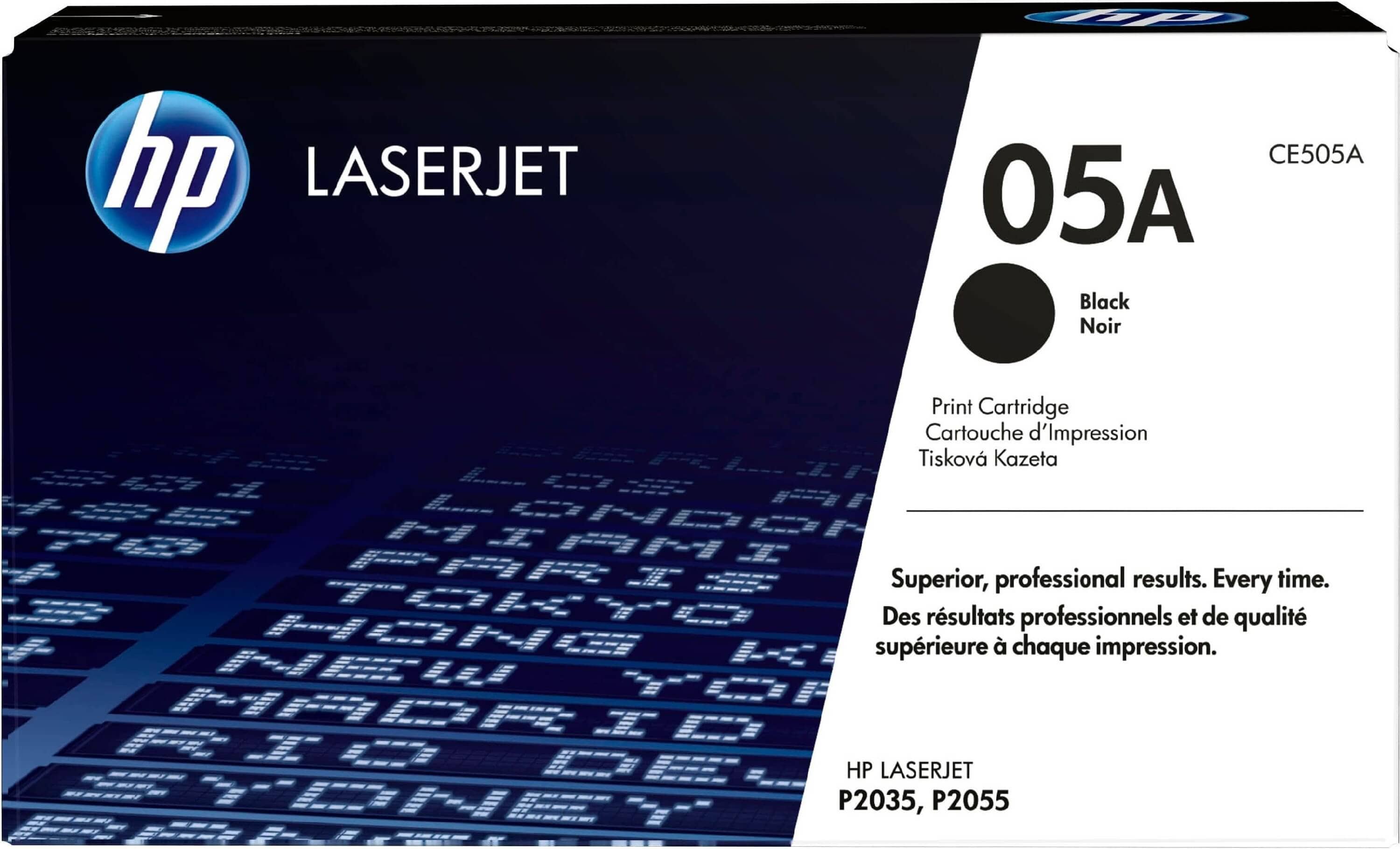 Original Toner HP LaserJet P 2050 Series (CE505A / 05A) Schwarz