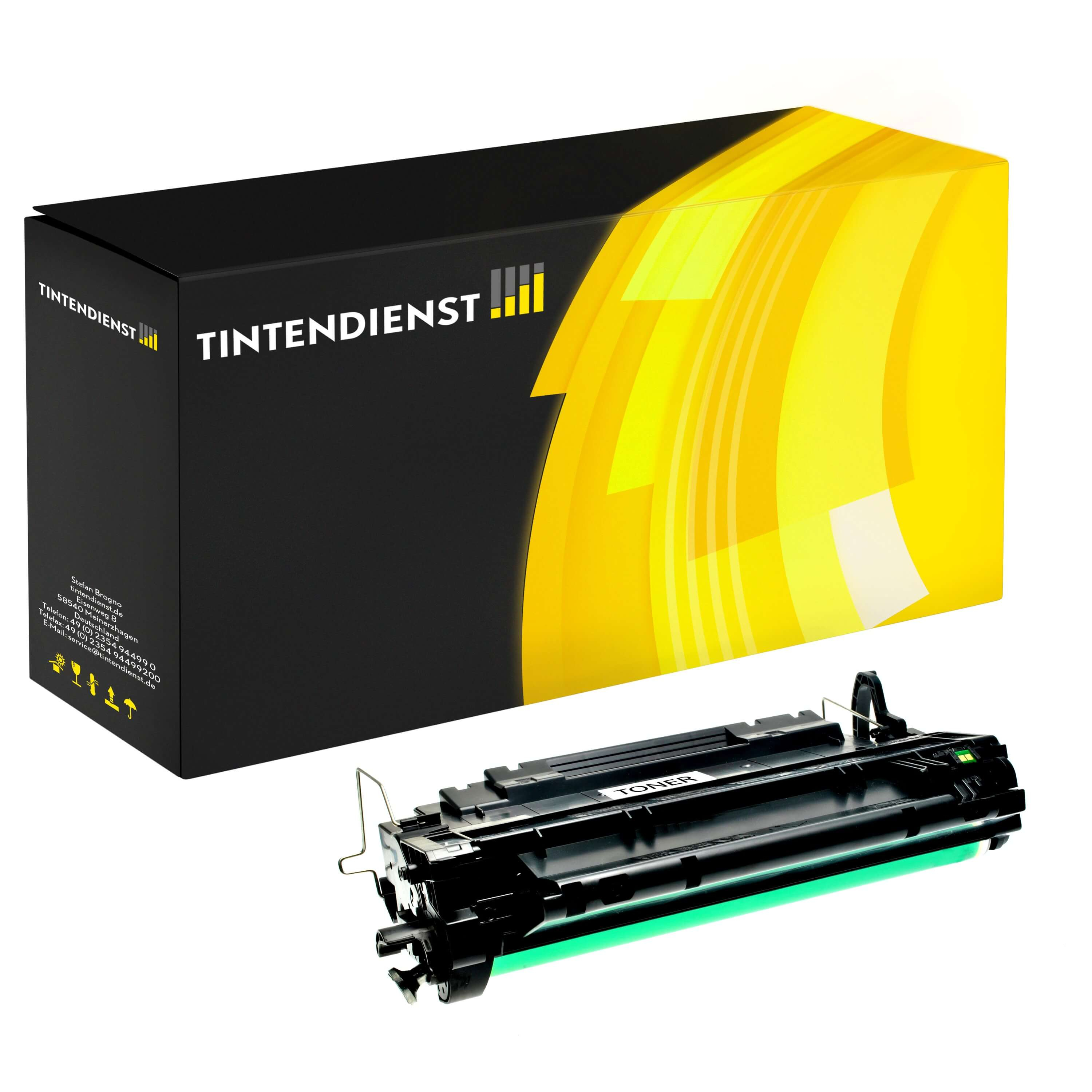 Toner kompatibel für HP LaserJet Enterprise P 3015 D (CE255X / 55X) Schwarz