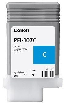 Original Druckerpatrone Canon PFI-107C / 6706B001 Cyan