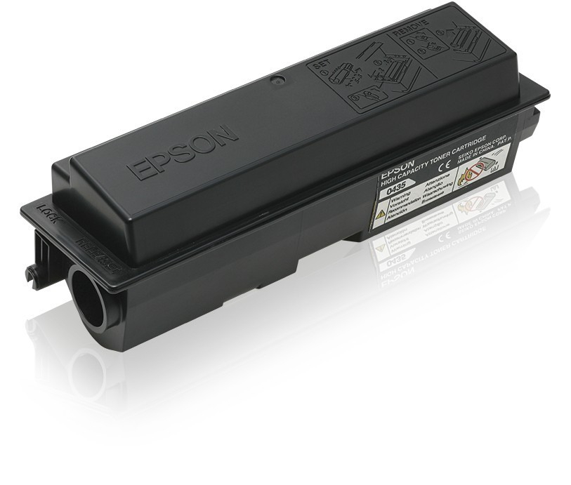 Original Toner Epson Aculaser M 2000 DT (C13S050435 / 0435) Schwarz