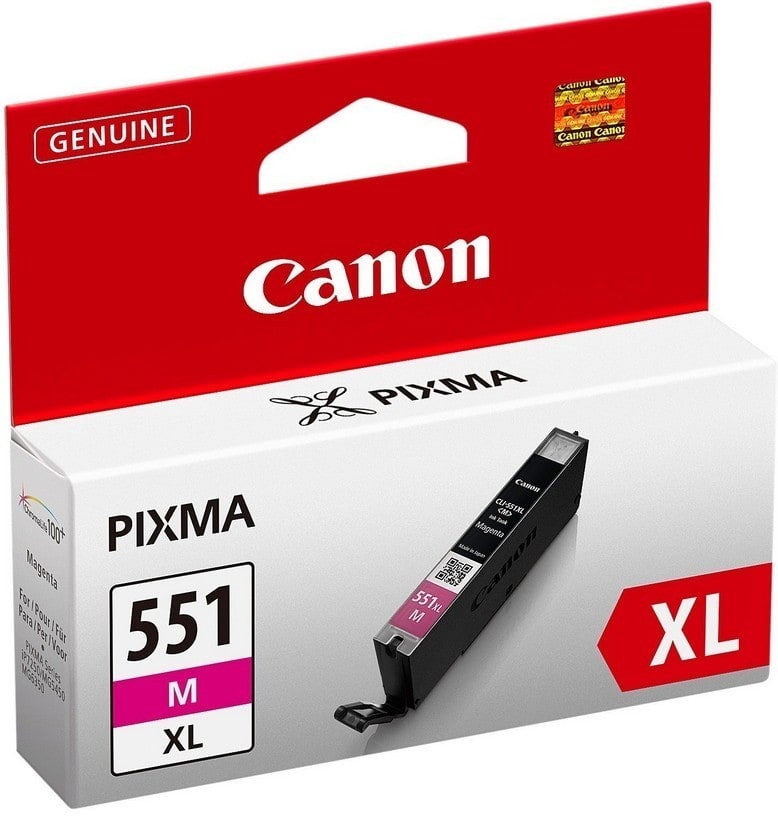 Original Druckerpatrone Canon Pixma MX 720 Series (6445B001 / CLI-551MXL) Magenta