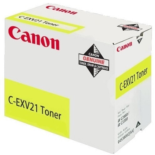 Original Toner Canon imageRUNNER C 3380 i (0455B002 / C-EXV21) Gelb